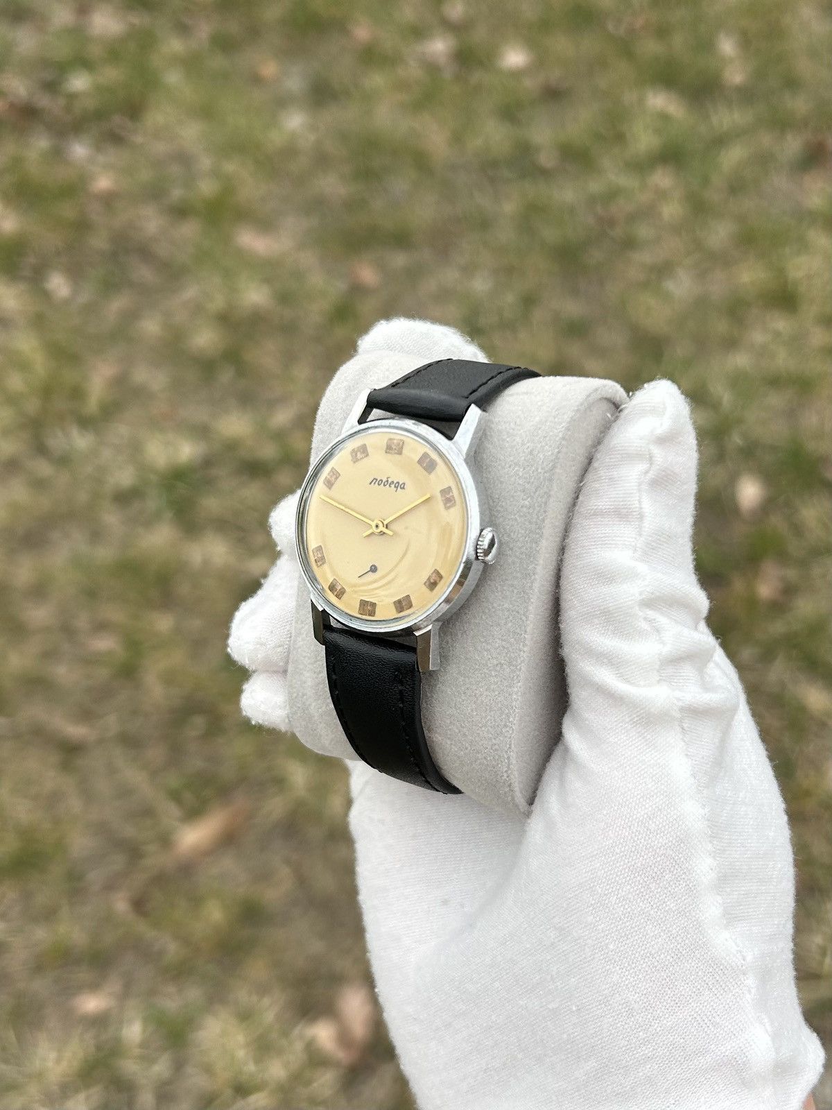 Vintage Vintage Watch Pobeda USSR Soviet Mechanical Retro 1980s Size ONE SIZE - 14 Thumbnail