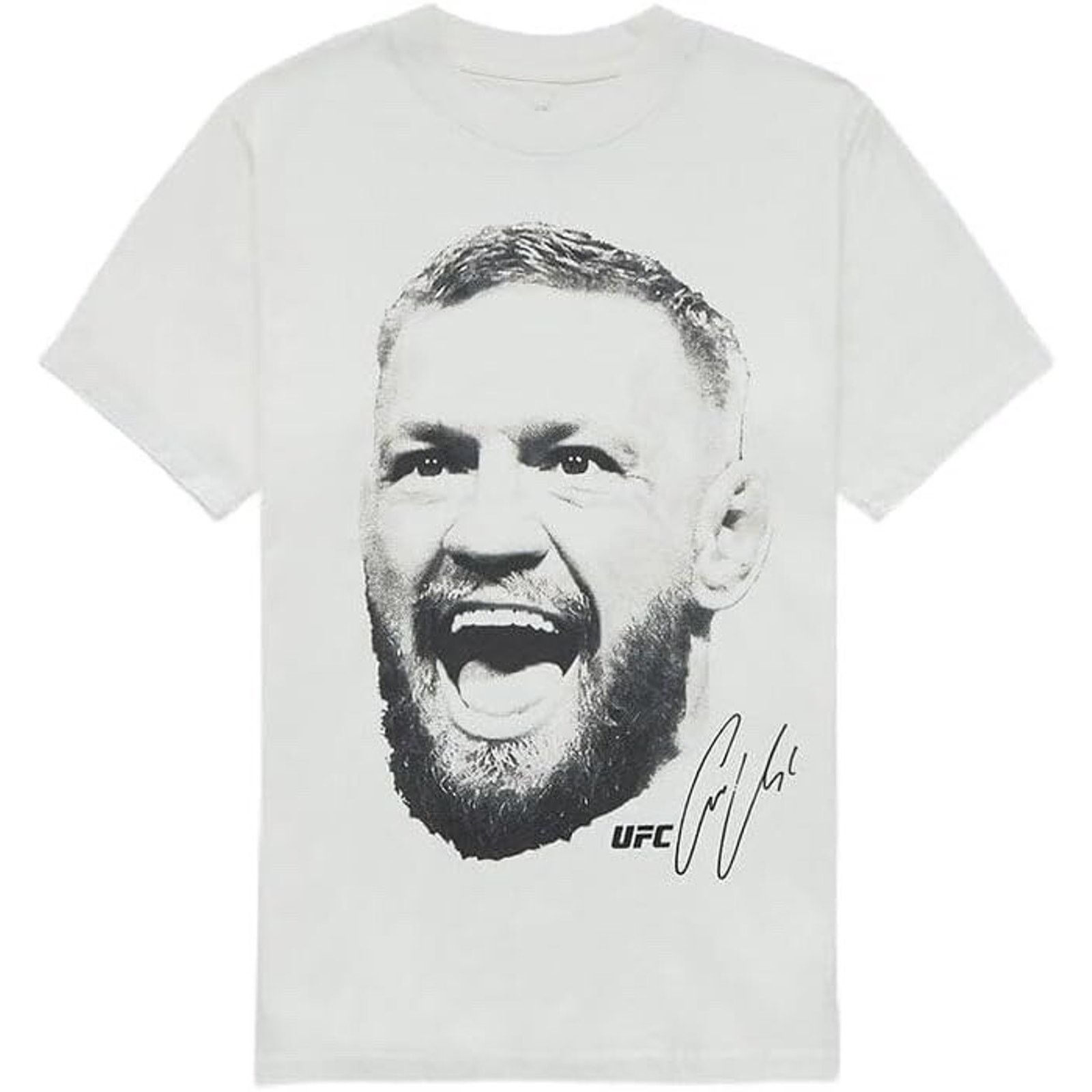 UFC Conor McGregor UFC Megaprint Face Signature T-Shirt XL Y2K Size US XL / EU 56 / 4 - 2 Thumbnail