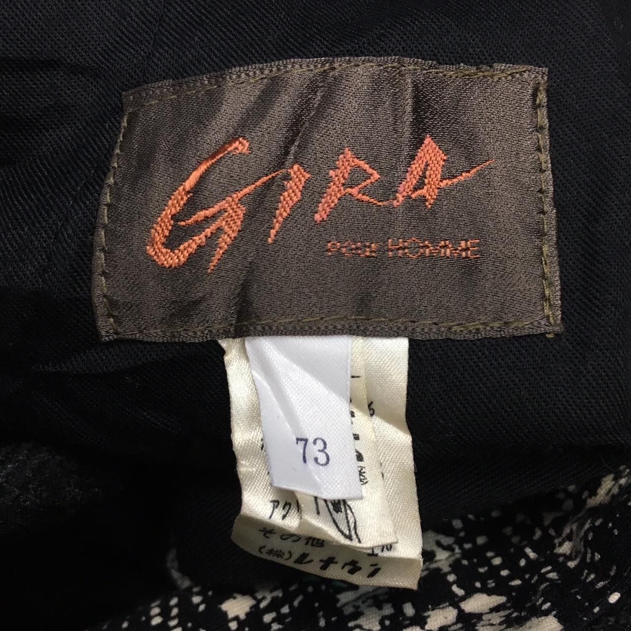 Japanese Brand Vtg Japanese Brand GIRA POUR HOMME Long Pants Trousers Size US 26 / EU 42 - 3 Thumbnail
