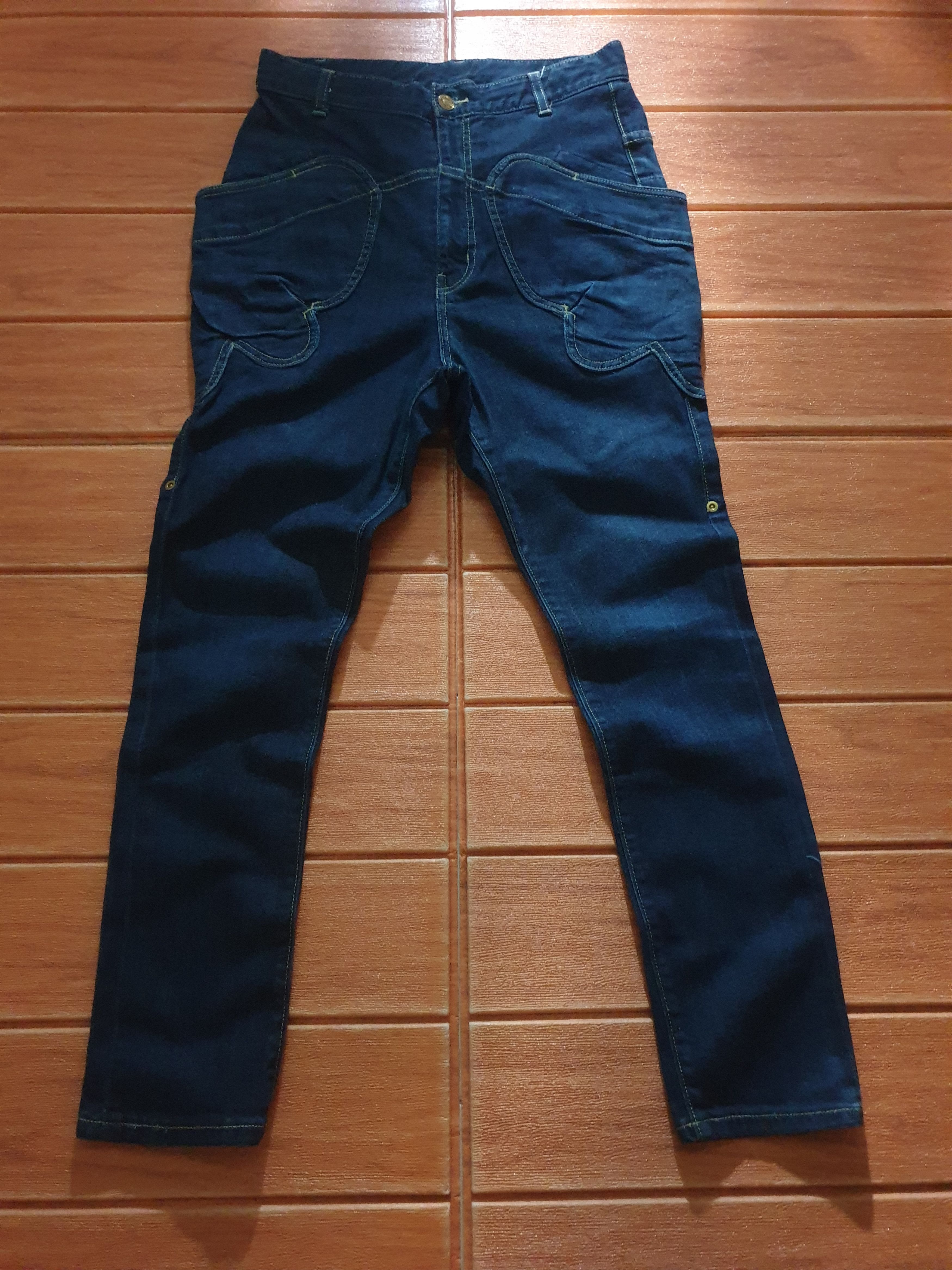 Issey Miyake 💥Mercibeaucoup Issey miyake Japanese brand denim pant Size US 29 - 4 Thumbnail