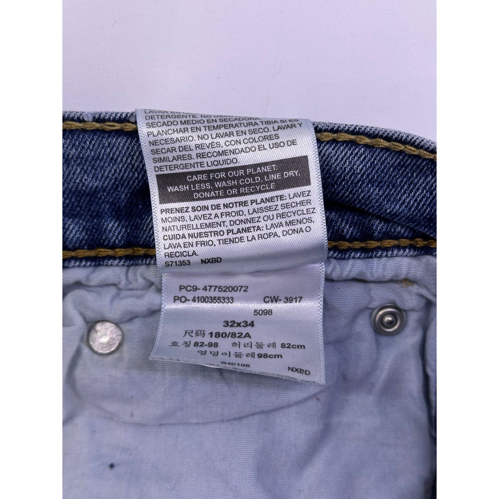 Levi's Blue Ripped Denizen Levi’s 232 Jeans Size 32/34 Size US 32 / EU 48 - 12 Thumbnail