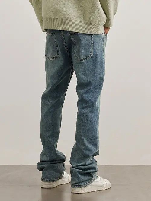 VIBE distressed y2k flared skate hiphop jeans Size US 29 - 2 Thumbnail