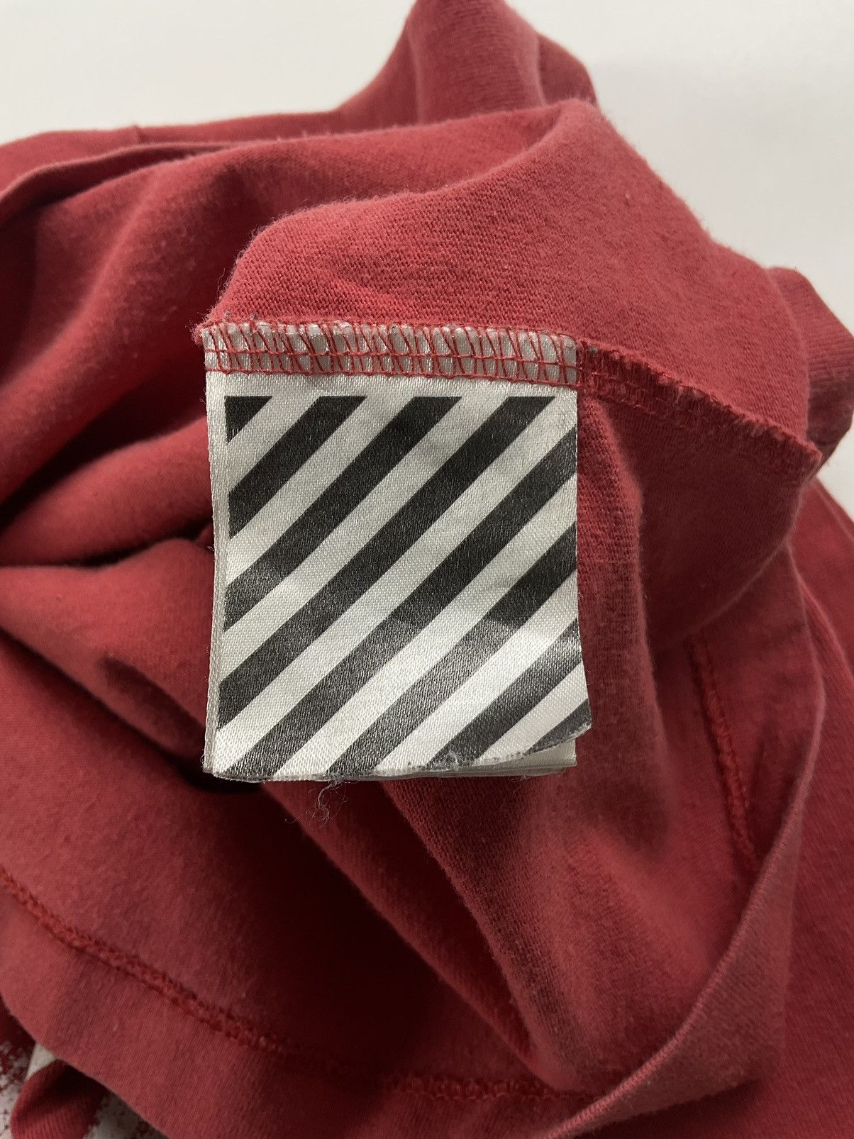 Off-White Off White Brushed Diagonal Oversized Shirt Size US M / EU 48-50 / 2 - 8 Thumbnail