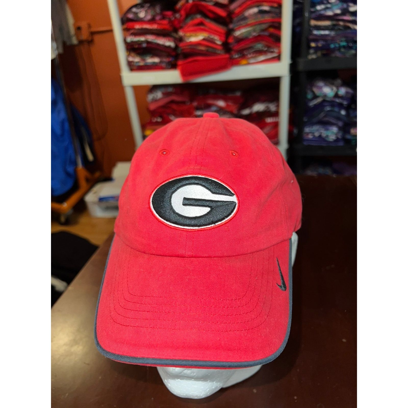 Nike Nike Georgia Hat Cap Headwear Team College University OS Size ONE SIZE - 2 Thumbnail