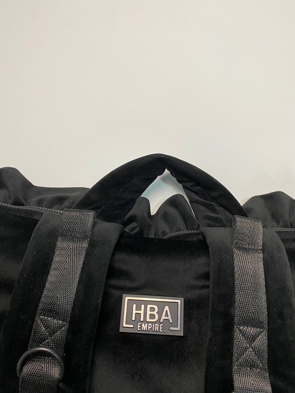 Hood By Air HBA VELOUR / VELVET PILLOW BACKPACK IN BLACK SZ:OS Size ONE SIZE - 4 Thumbnail