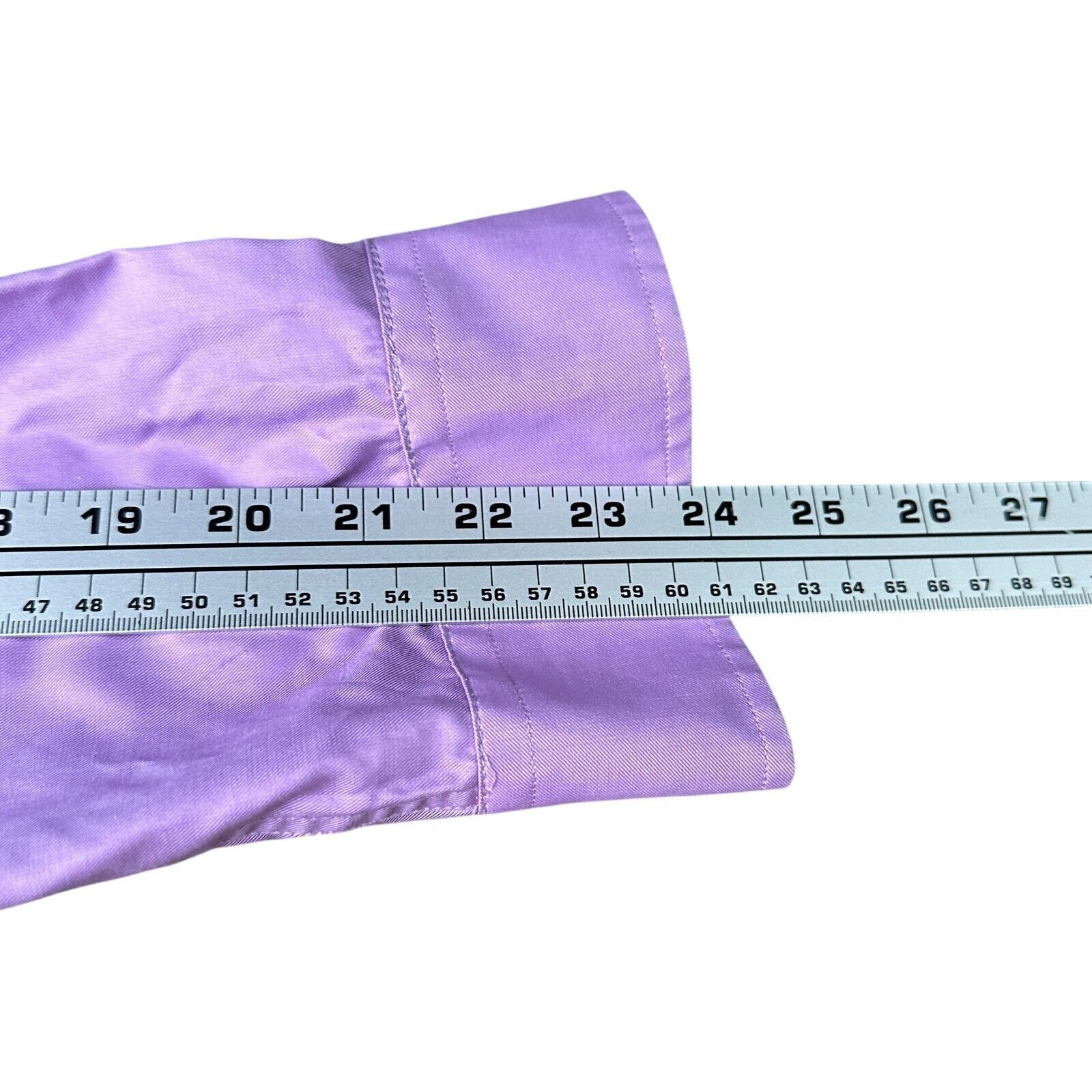 Emporio Armani Emporio Armani Shirt Mens Large Purple Long Sleeve Button Up Size US L / EU 52-54 / 3 - 8 Thumbnail