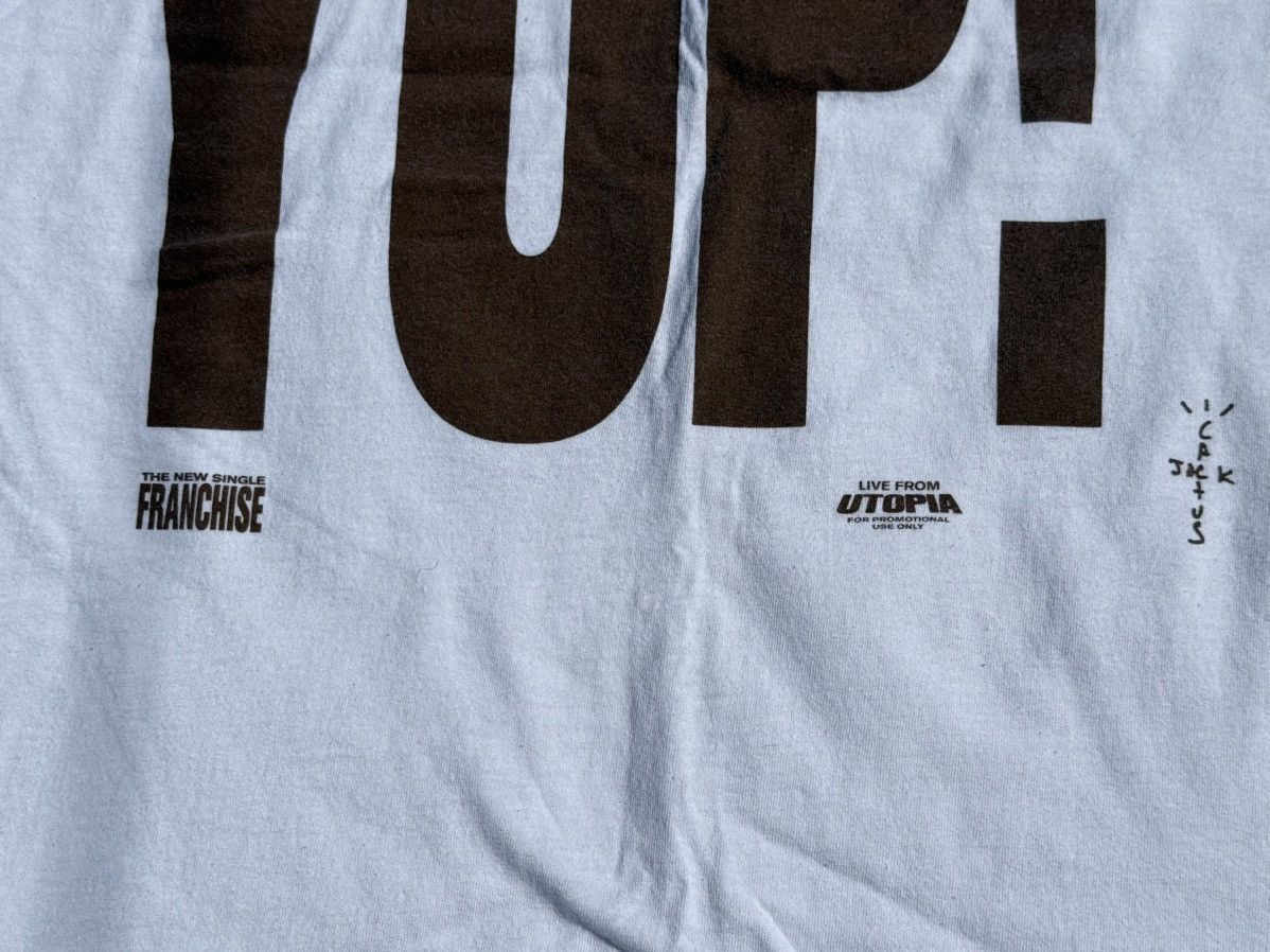 Travis Scott Travis Scott Franchise YUP! T-shirt Size US XL / EU 56 / 4 - 2 Thumbnail