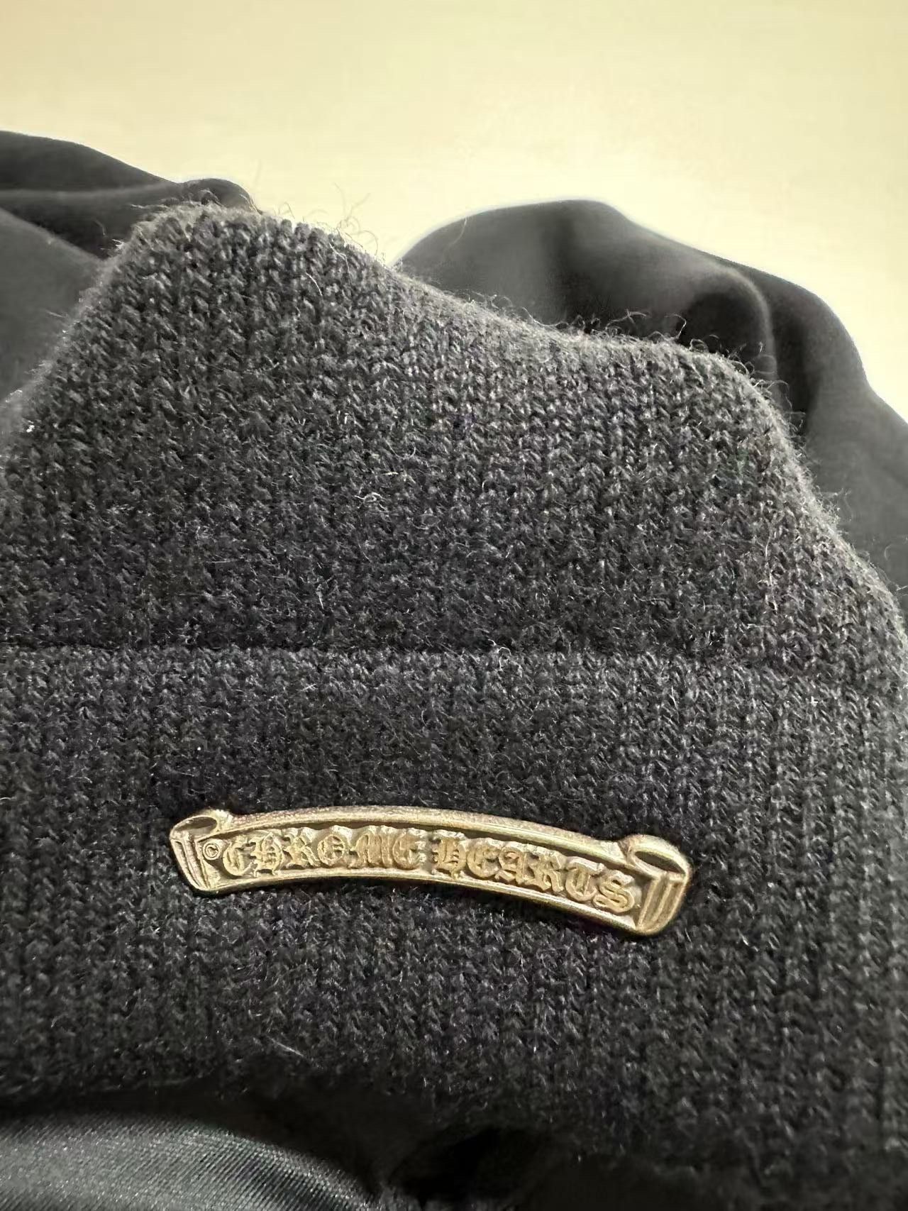 Chrome Hearts Chrome Hearts Triple Cross Embroidered Cashmere Hoodie Size US L / EU 52-54 / 3 - 5 Thumbnail
