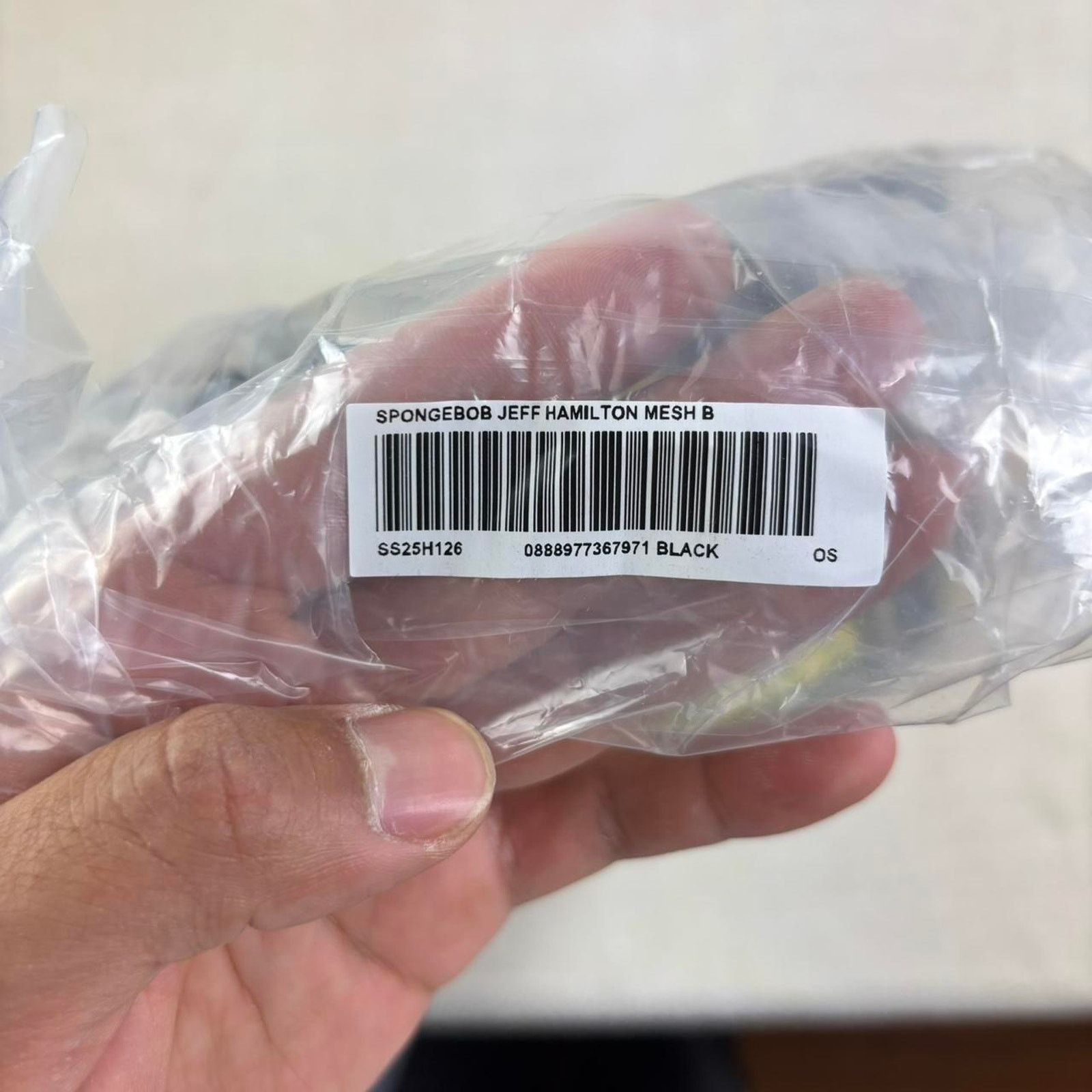 Supreme SS25 Supreme x Spongebob Squarepants Mesh Back “Black” Size ONE SIZE - 5 Thumbnail
