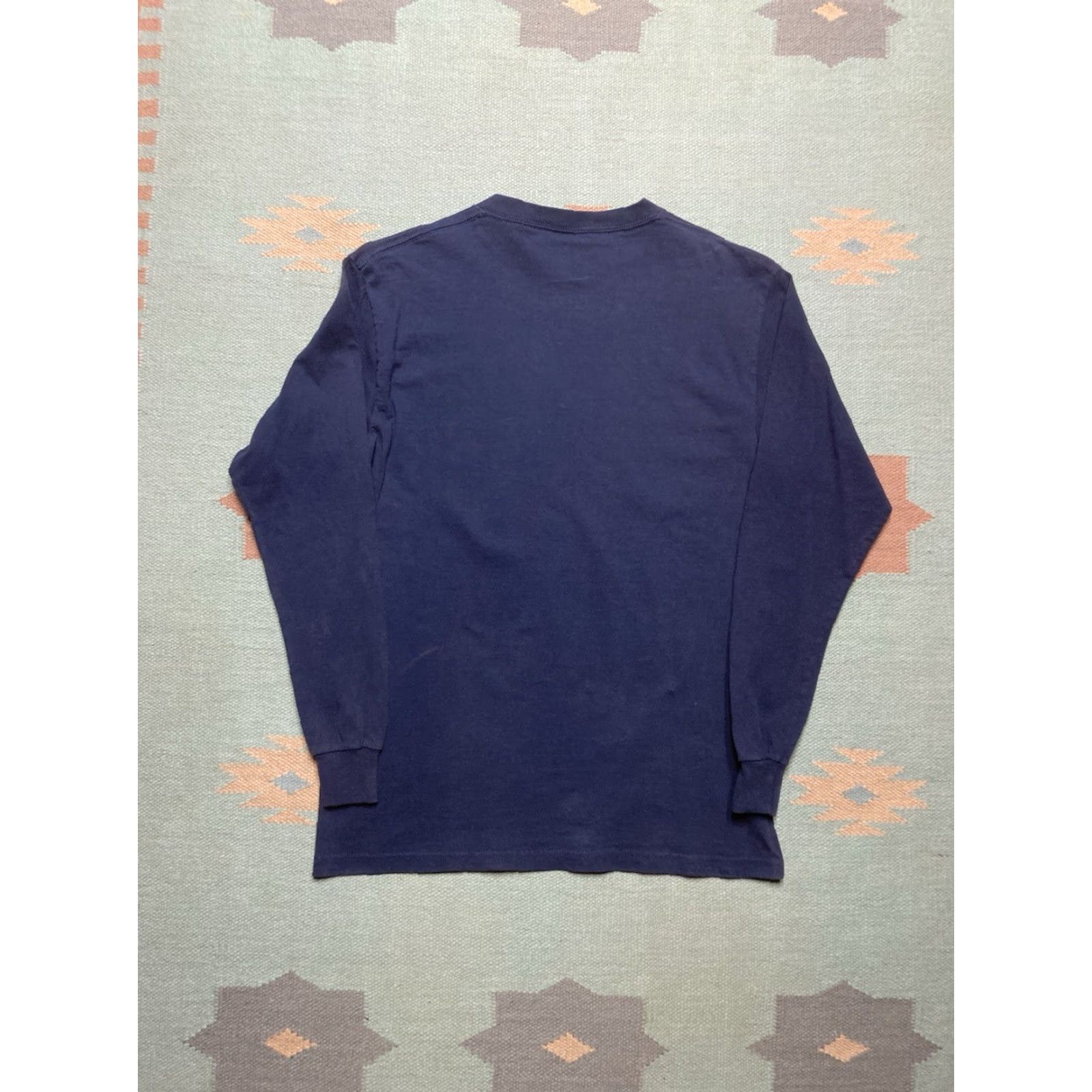 THRILLS VINTAGE graphic long sleeve t shirt whitetail deer thrill of the hunt medium blue Mens T-Shirt Long Sleeve Regular Size M Size US M / EU 48-50 / 2 - 5 Thumbnail