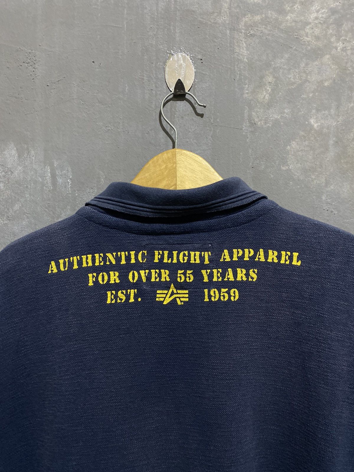 Alpha Industries Alpha industries collar shirt tee vintage Size US XXL / EU 58 / 5 - 8 Thumbnail