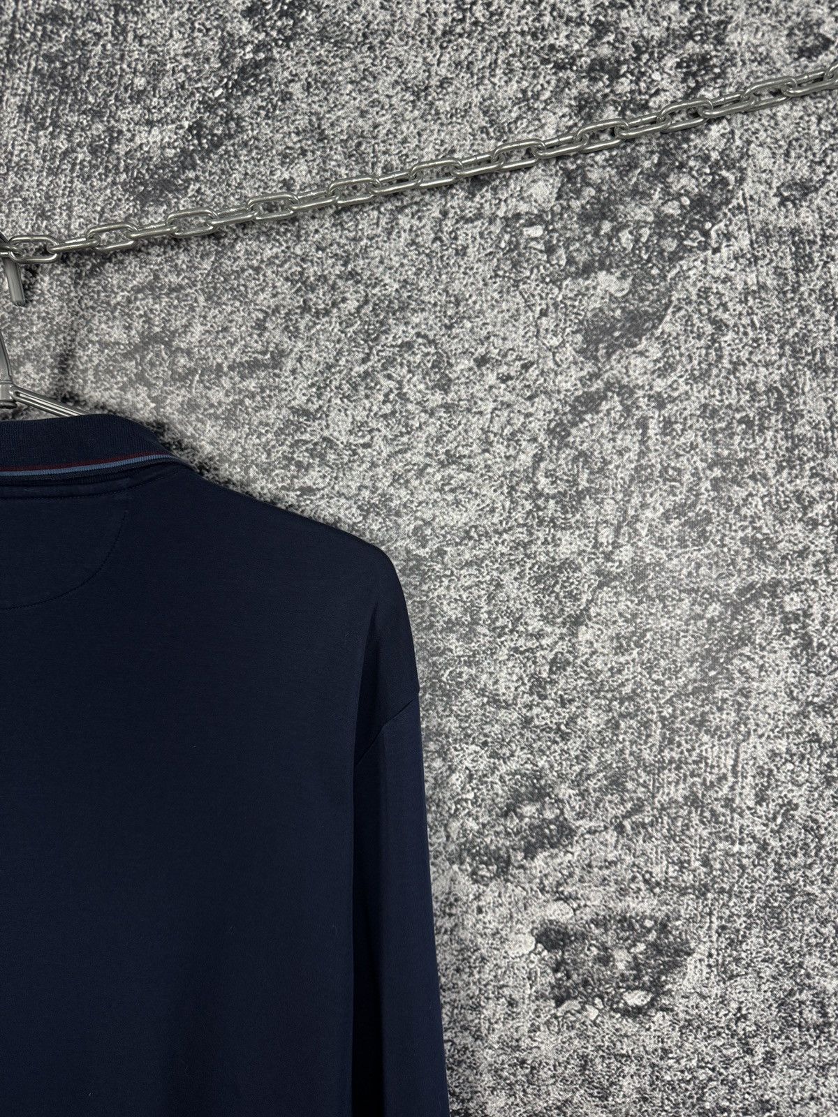 Polo Ralph Lauren Polo Ralph Lauren Custom Slim Fit Long Sleeve Polo Shirt XL Size US XL / EU 56 / 4 - 12 Thumbnail