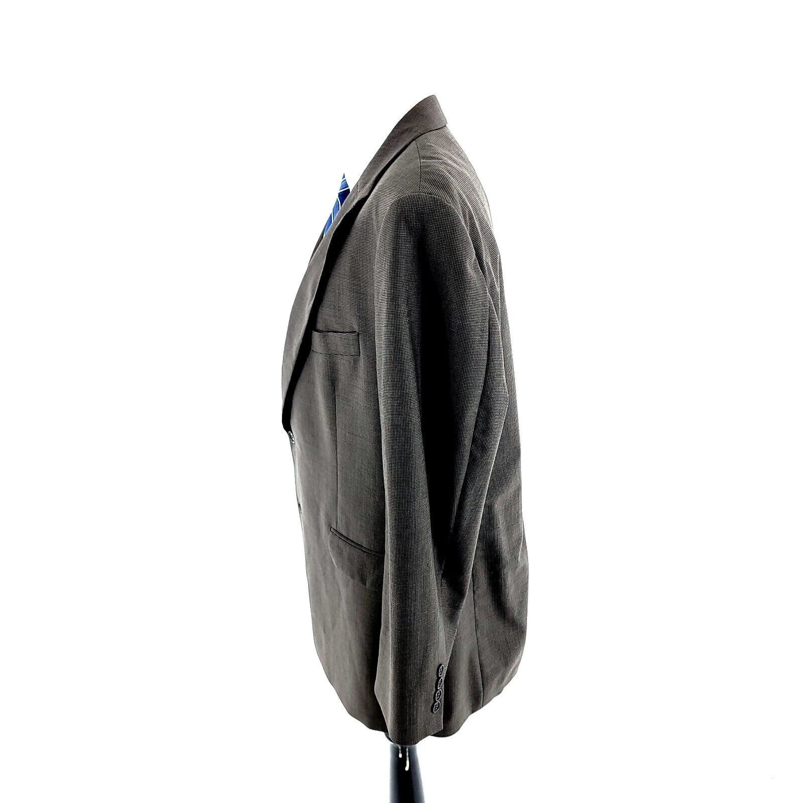 Brooks Brothers DAMAGED 346 Brooks Brothers Stretch Wool 2 Button Blazer 42L Size 42L - 5 Thumbnail
