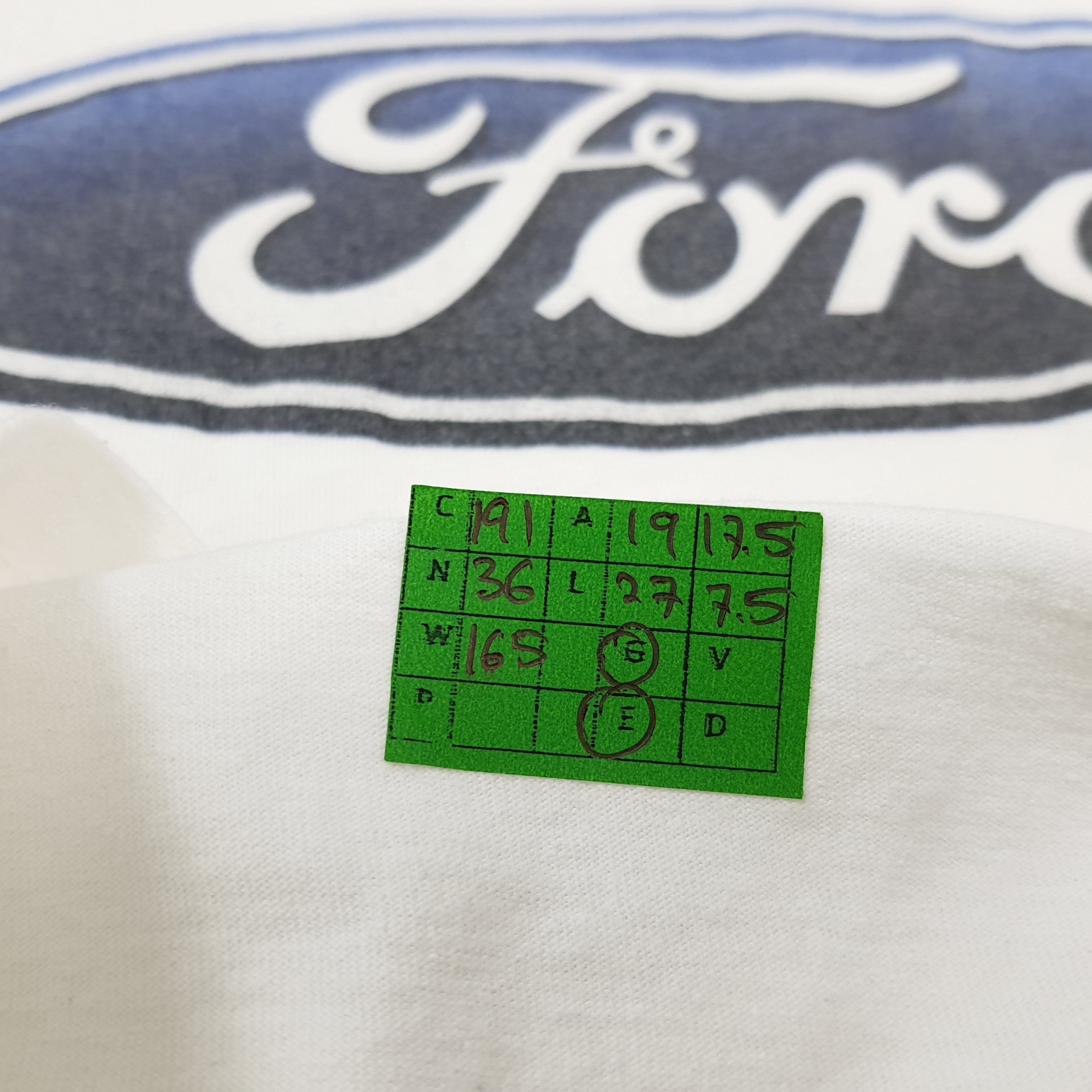 Ford × Vintage Vintage FORD Motorsports Automotive Official Tshirt Size US M / EU 48-50 / 2 - 6 Thumbnail