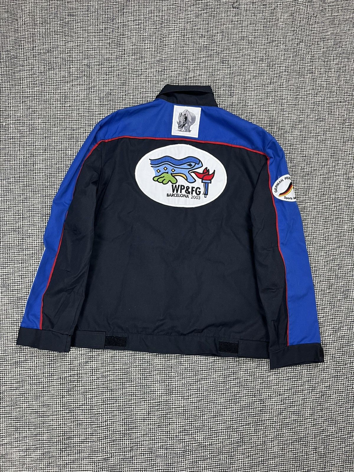 Vintage Vintage y2k German police polizei racing moto jacket patches Size US M / EU 48-50 / 2 - 2 Thumbnail