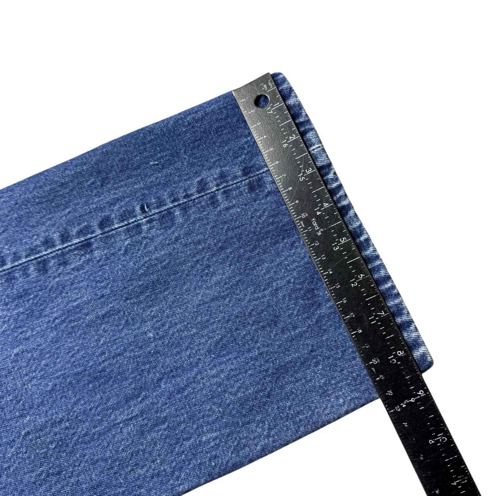 Levi's VINTAGE Levi's 501XX Jeans Men's 36x34 Straight Button Fly Distressed Grunge Blue Denim Five Pocket Jeans Mens Classic Straight Fit Size US 36 / EU 52 - 7 Thumbnail