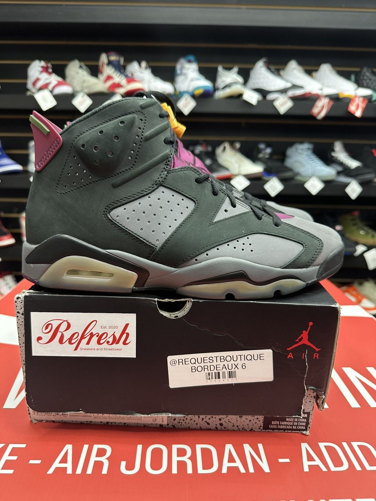 Jordan Brand Air Jordan 6 Bordeaux Size 11 Size US 11 / EU 44 - 1 Thumbnail