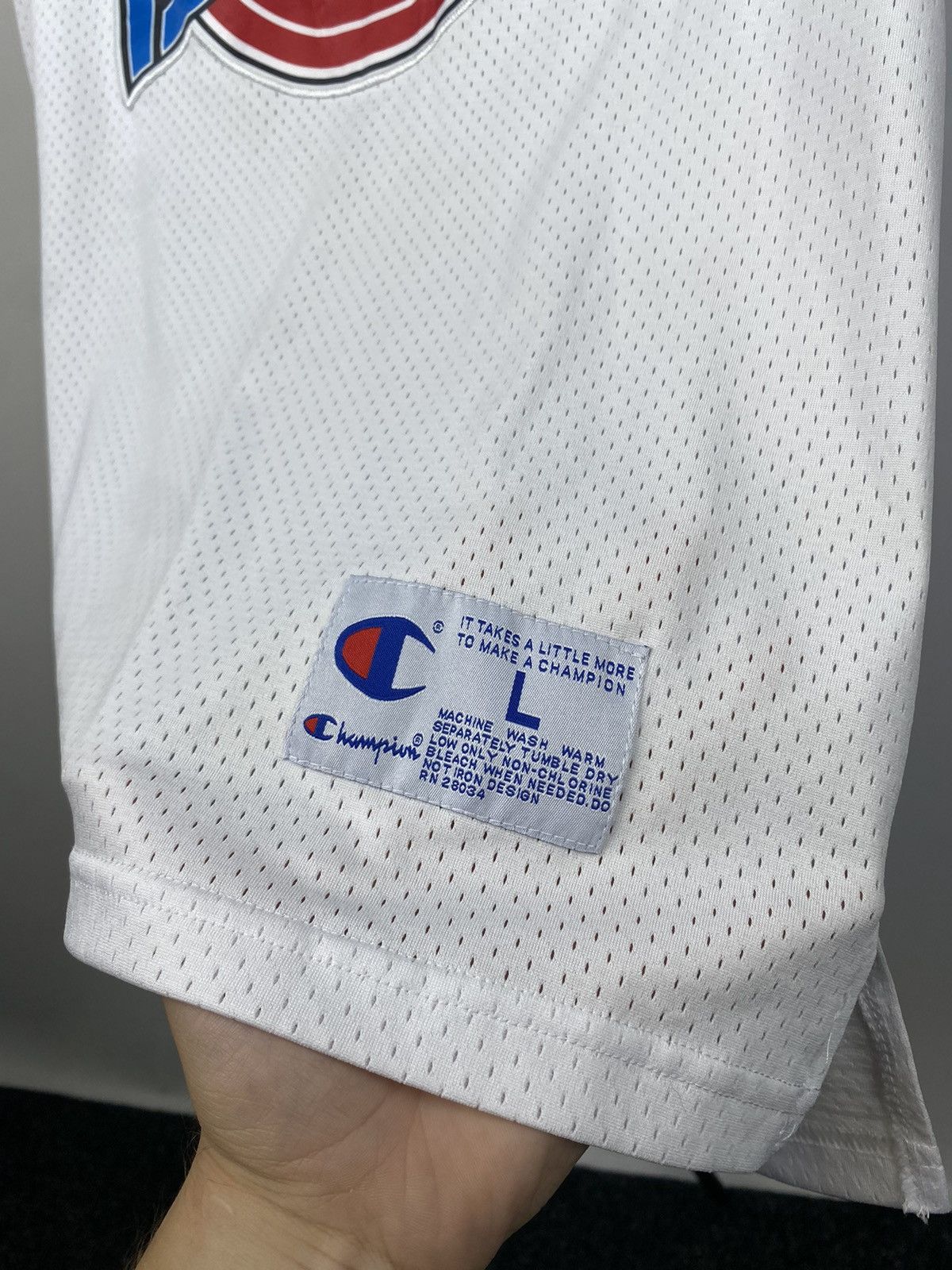 Champion × NBA 🚀Suit jersey Champion NBA 90s Tune Squad #9 SYLVESTER Size US M / EU 48-50 / 2 - 6 Thumbnail