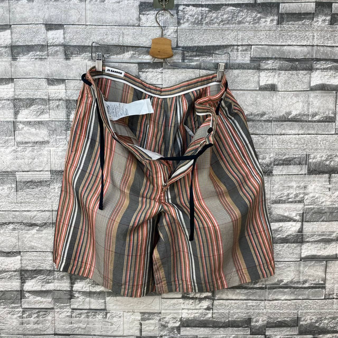 Jil Sander SS19 Jil Sander Rainbow Striped Minimalist Linen&Viscose Size US 36 / EU 52 - 7 Thumbnail