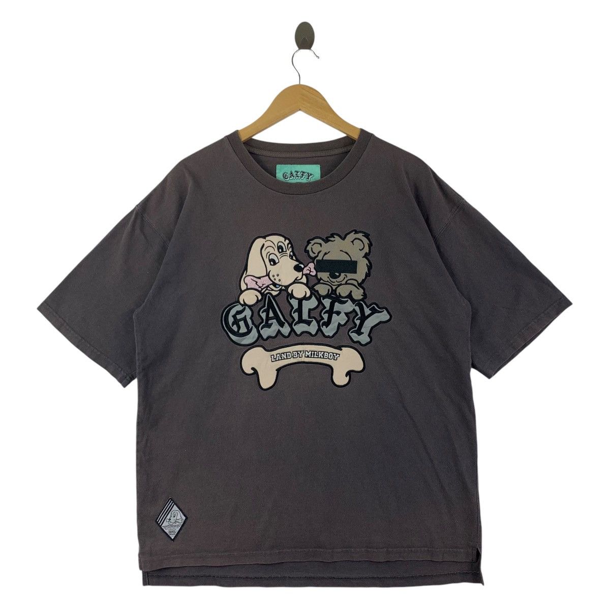 Japanese Brand GALFY Land by Milkboy japanesebrand animal printed tee Size US XL / EU 56 / 4 - 1 Thumbnail
