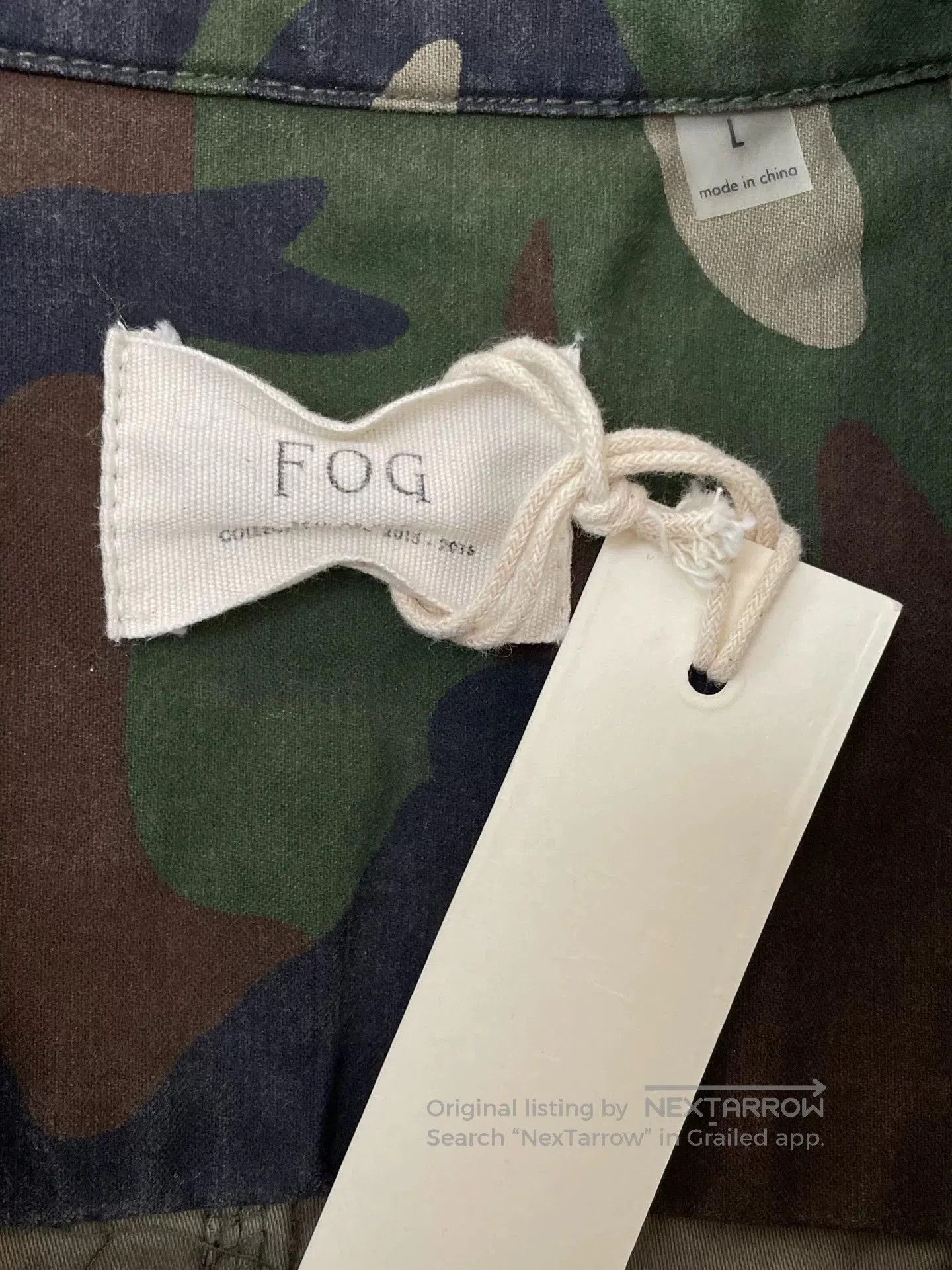 Fear of God Fear of God FOG Camo Pocket Jacket Shirt. Size US L / EU 52-54 / 3 - 3 Thumbnail