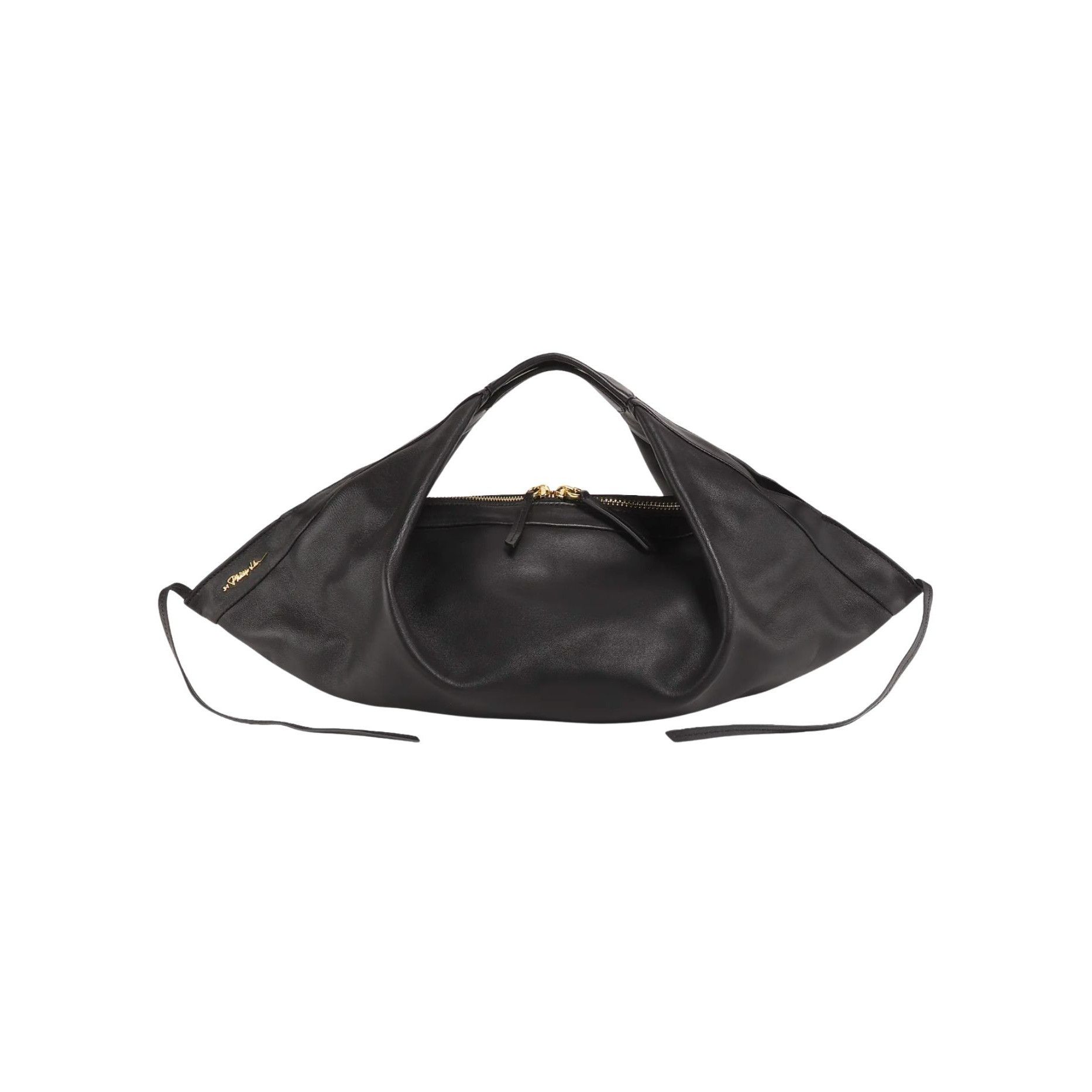 3.1 Phillip Lim 3.1 Phillip Lim Luna Leather Hobo Bag Black NWT $595 Size ONE SIZE - 1 Thumbnail