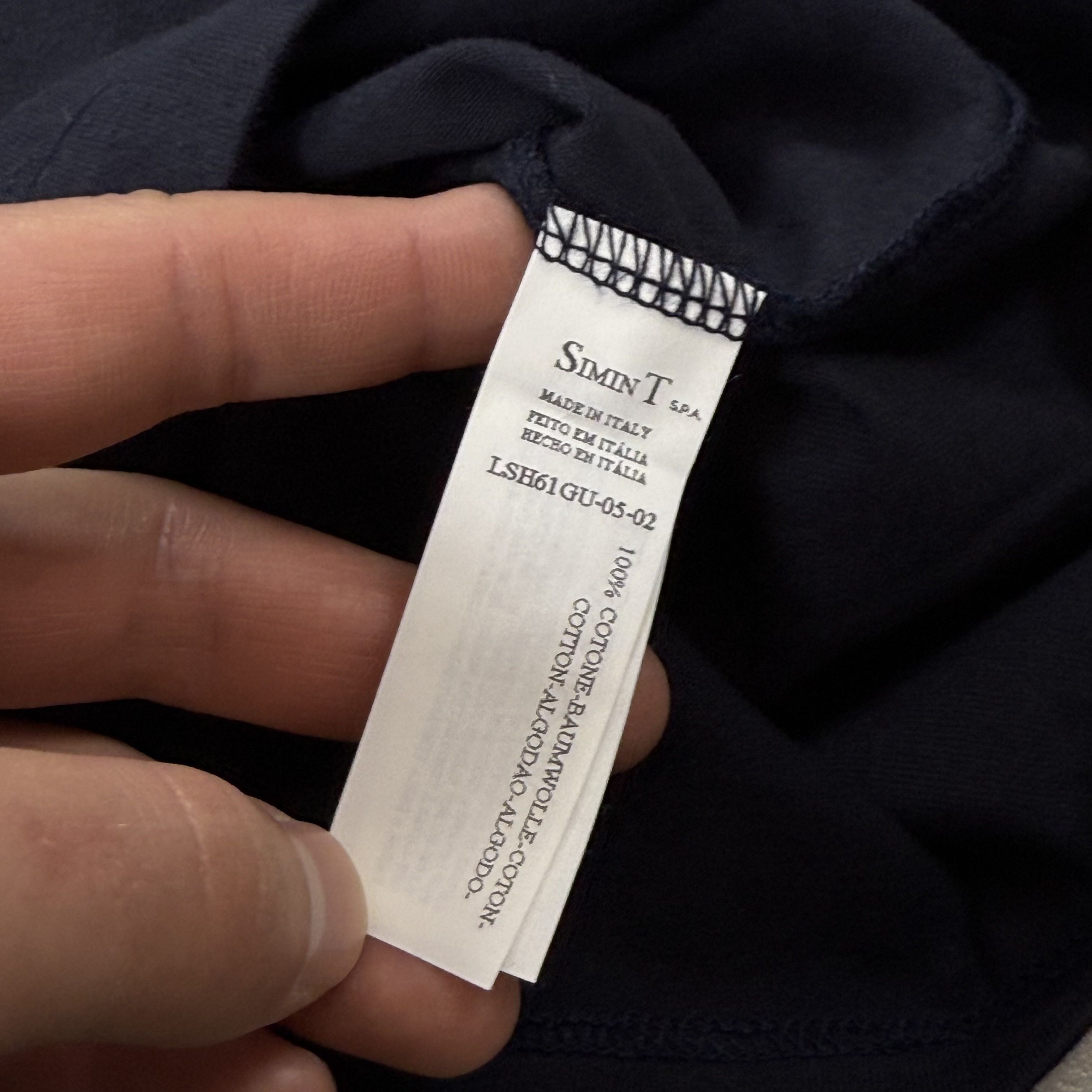 Emporio Armani Vintage Emporio Armani Blue Tee Shirt M Size US M / EU 48-50 / 2 - 8 Thumbnail