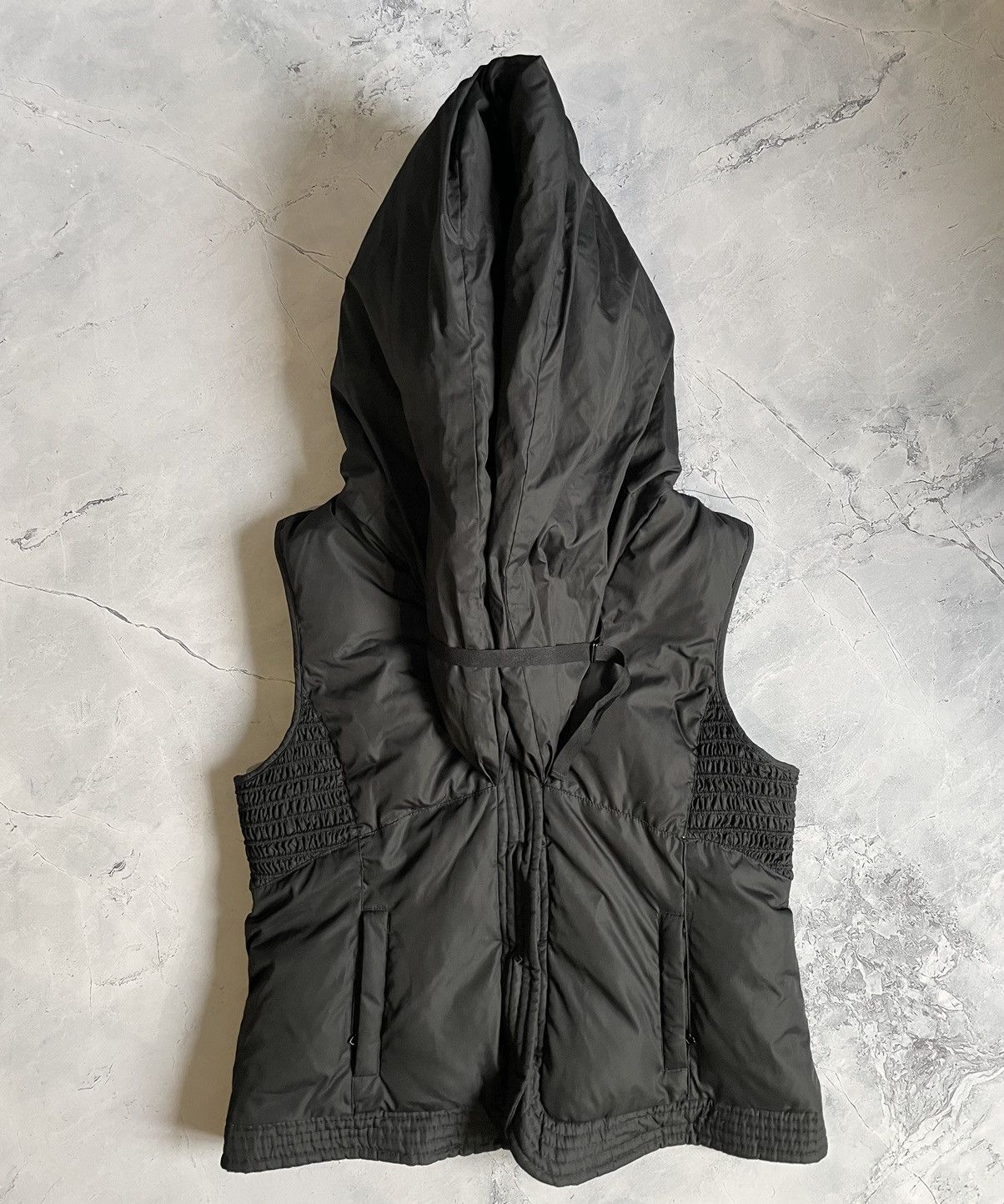 image of Avant Garde x Elie Tahari Archival Vest ( Rick Owens Style) in Black, Women's (Size Small)