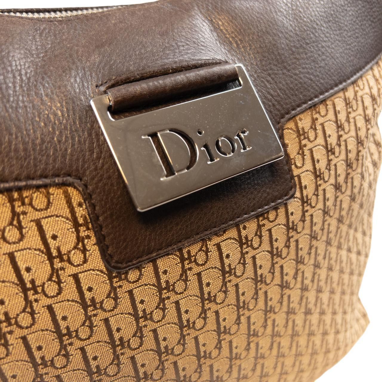 Dior Vintage Dior Monogram Crossbody Bag Size ONE SIZE - 7 Thumbnail
