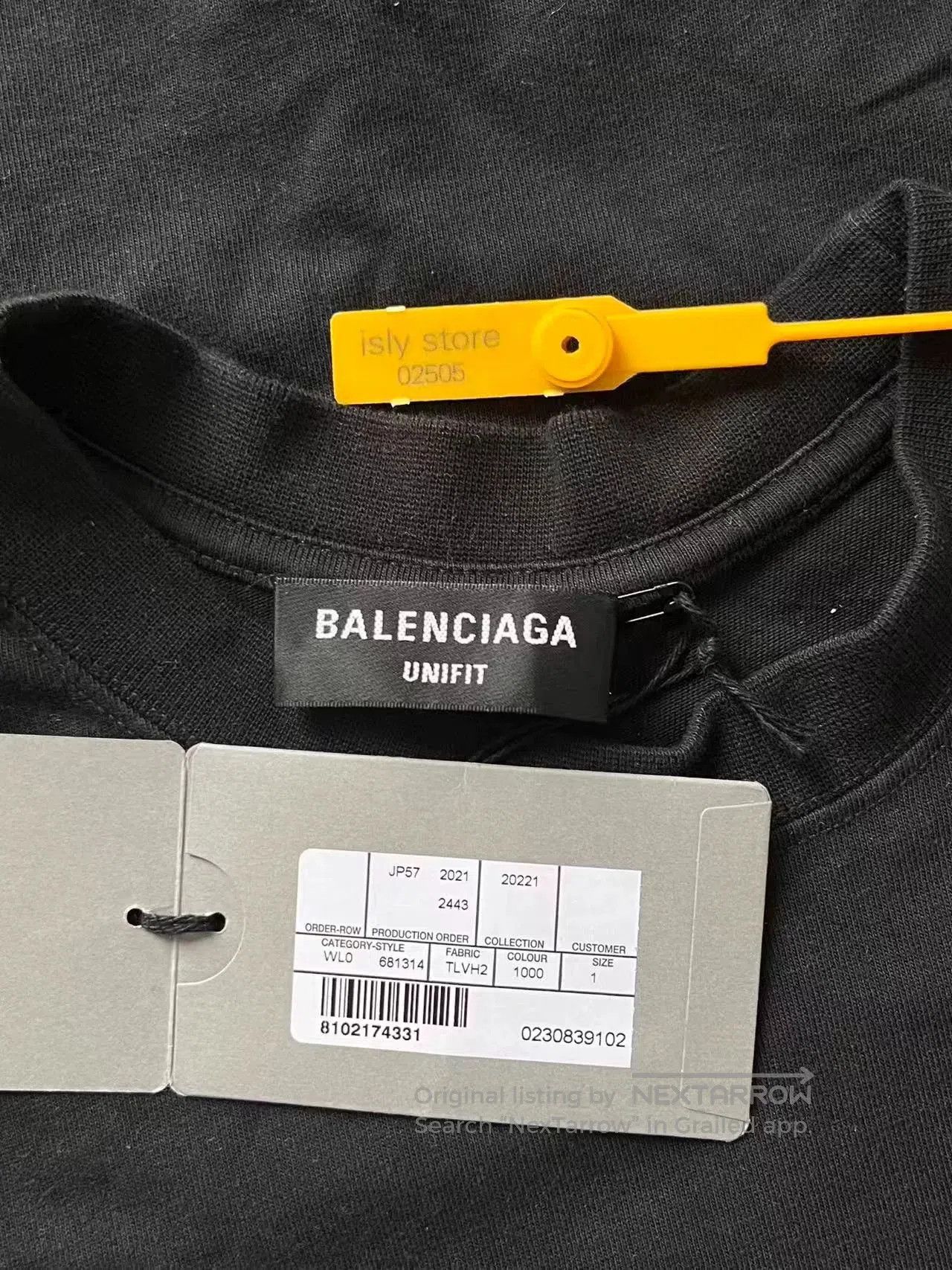 Balenciaga Balenciaga Tiger Print Men's Round Neck T-shirt. Size US S / EU 44-46 / 1 - 5 Thumbnail