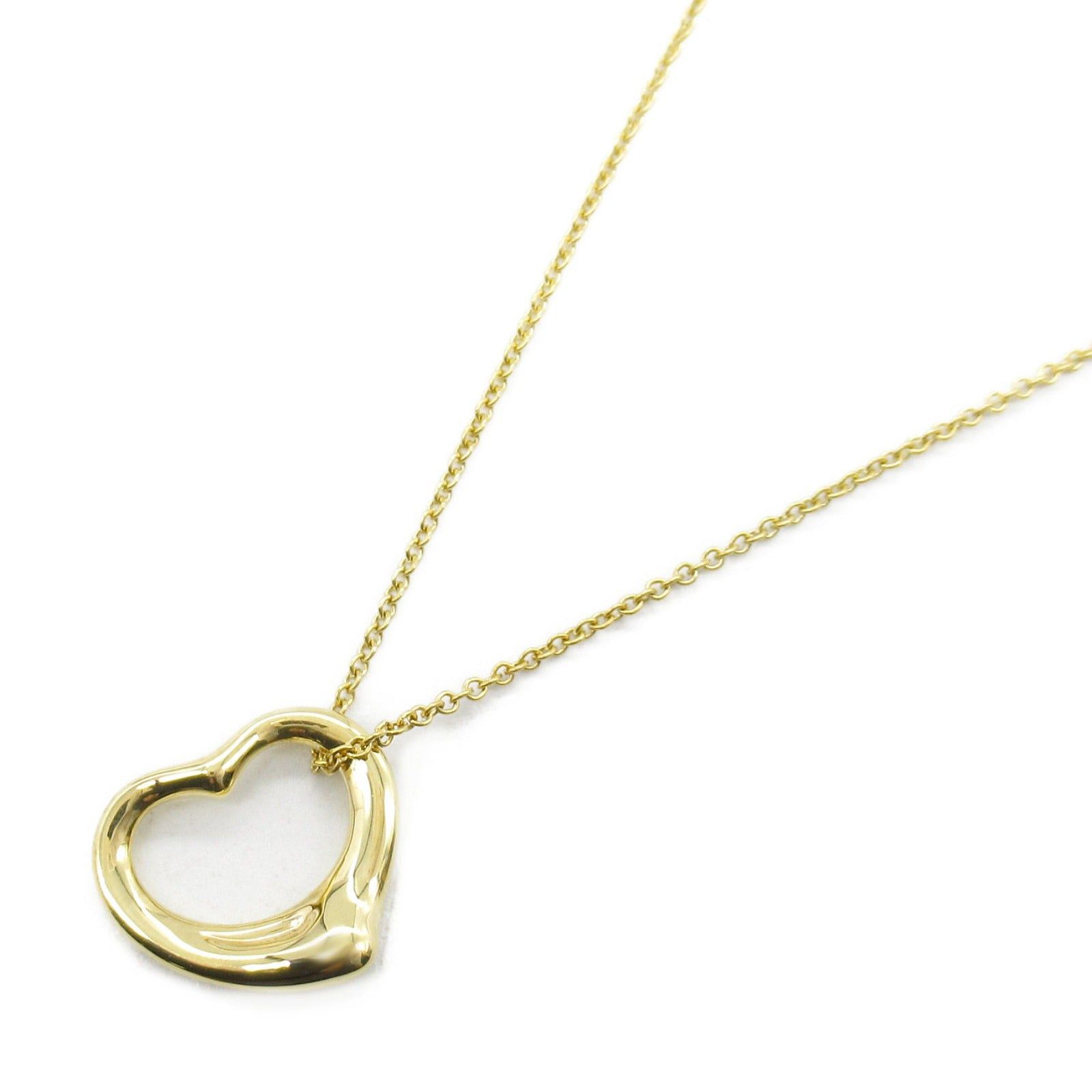 Tiffany & Co. Tiffany Co Open Heart Necklace K18 (Yellow Gold) Gold Size ONE SIZE - 1 Thumbnail