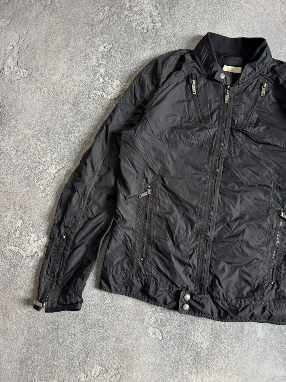 Diesel Diesel M zip nylon bomber jacket avantgarde y2k bondage 00s Size US M / EU 48-50 / 2 - 9 Thumbnail