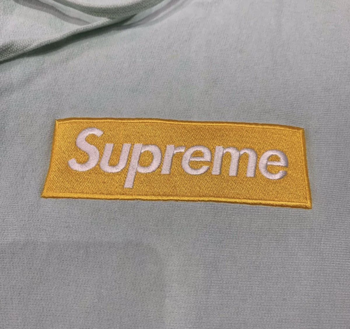 Supreme Supreme fw17 ice blue box logo hooded hoodie sweatershirt Size US L / EU 52-54 / 3 - 3 Thumbnail