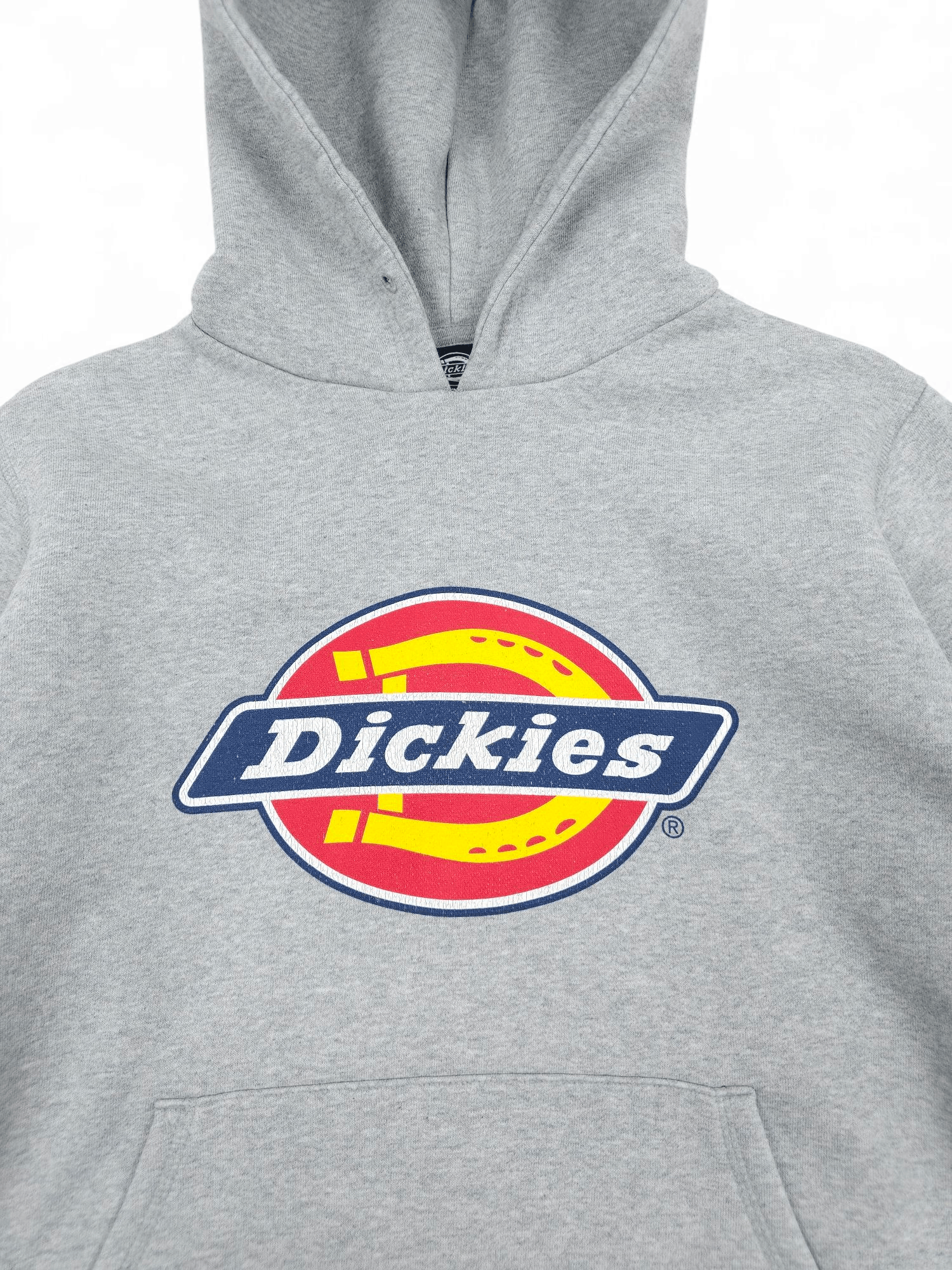 Dickies 💎 Vintage Dickies Logo Basic Gray Sweatshirt Hoodie Y2K Size US S / EU 44-46 / 1 - 3 Thumbnail