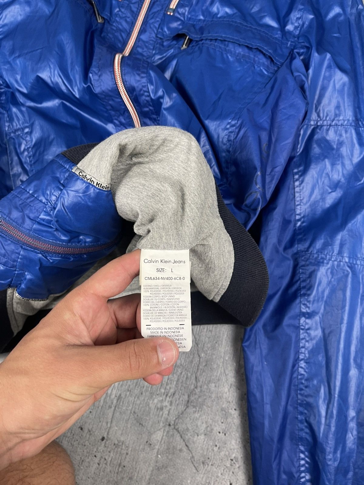 Calvin Klein Calvin Klein Rain Y2K Vintage Jacket Size US L / EU 52-54 / 3 - 10 Thumbnail