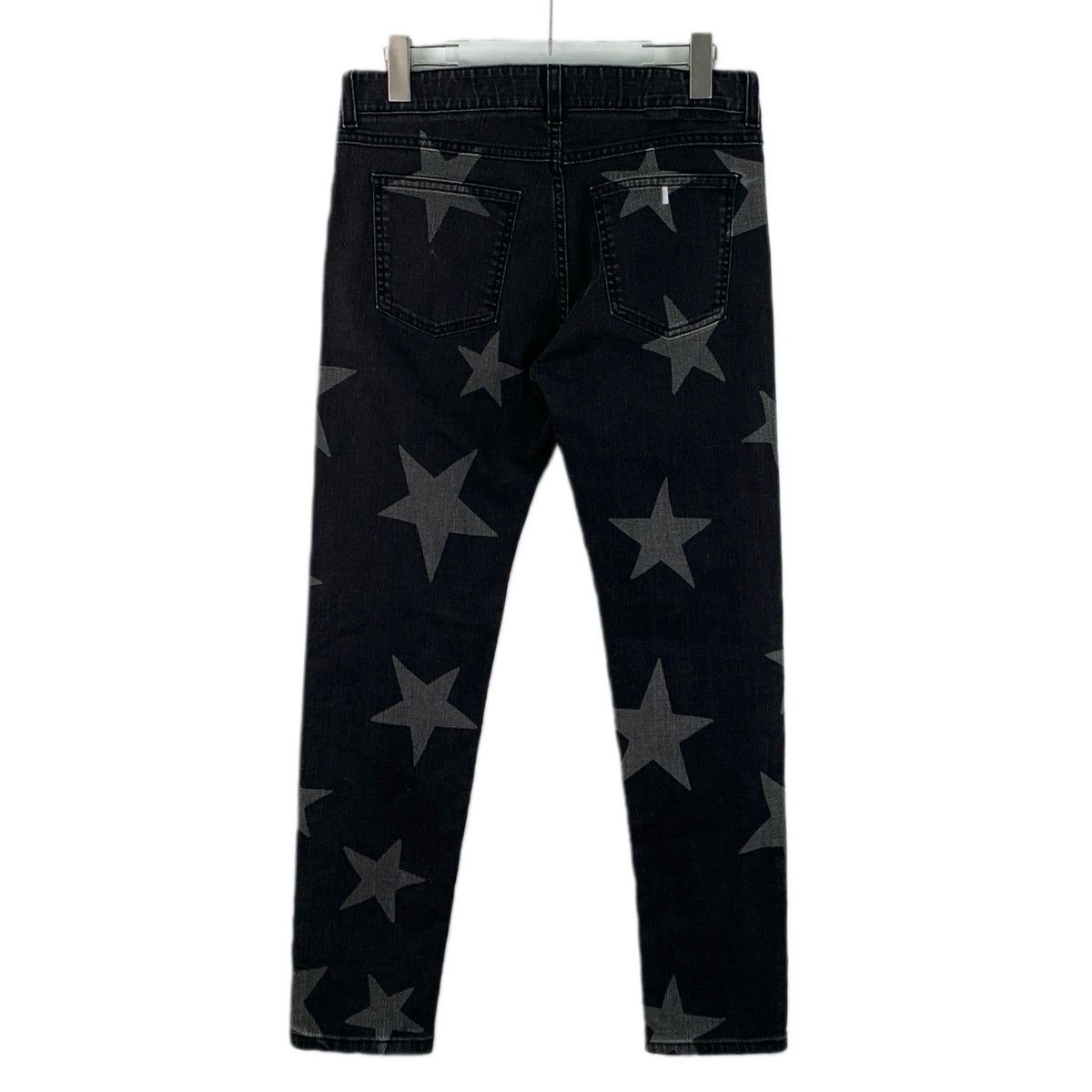 Stella McCartney Stella McCartney Black Star Printed Cotton Denim Pants K26WX Size 27" / US 4 / IT 40 - 2 Thumbnail