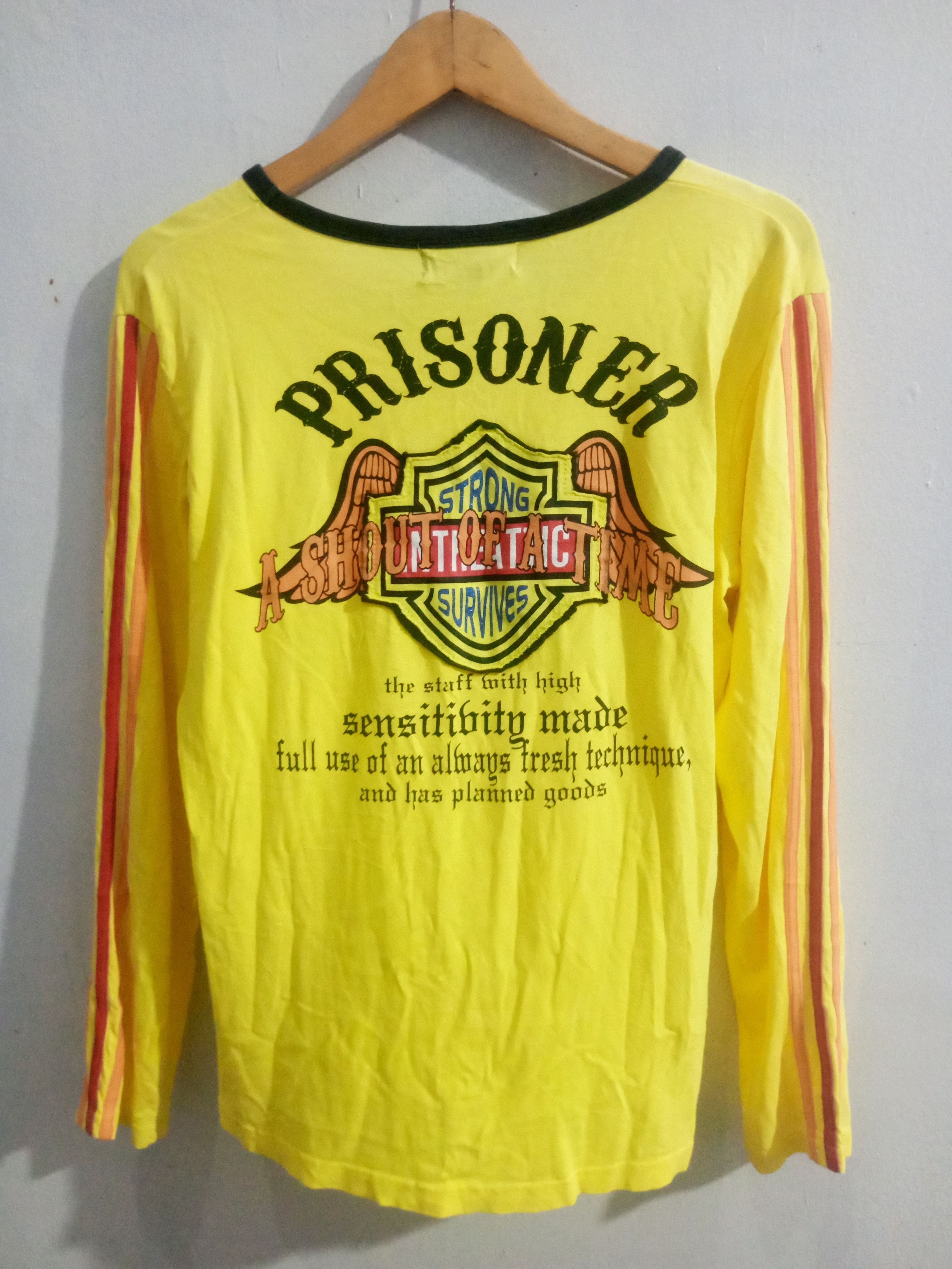 In The Attic Vintage in the attic prisoner poem long sleeve t shirt Size US M / EU 48-50 / 2 - 1 Thumbnail