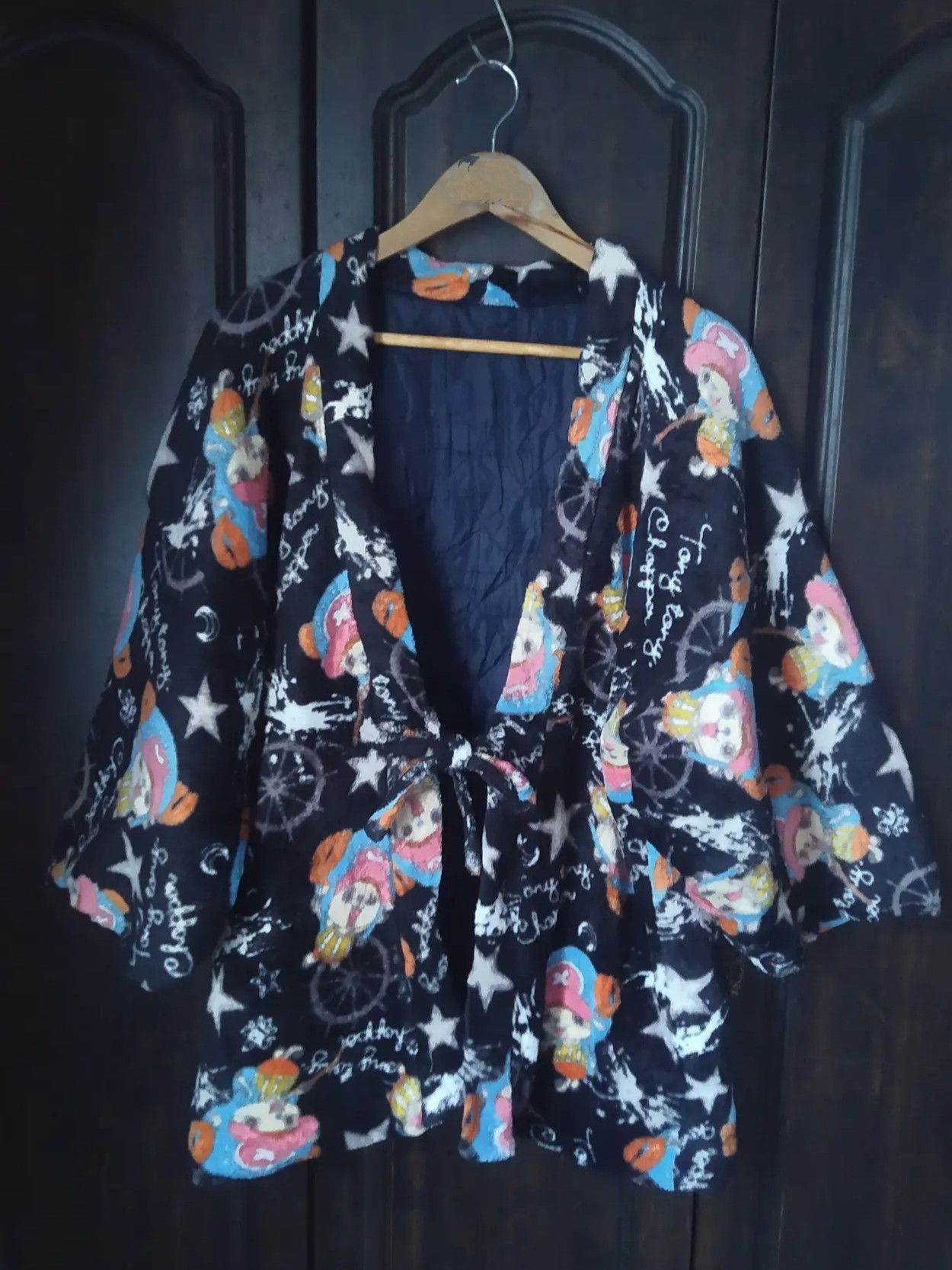 Japanese Brand One Piece Tony Chopper fleece komono vintage Size US L / EU 52-54 / 3 - 1 Thumbnail