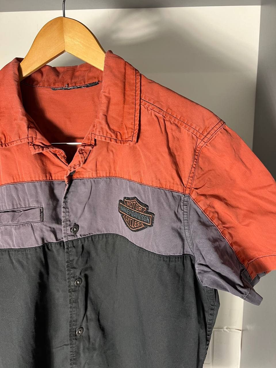 Harley Davidson VINTAGE HARLEY DAVIDSON MOTORCYCLE RETRO SHIRTS Y2K 90s Size US M / EU 48-50 / 2 - 5 Thumbnail