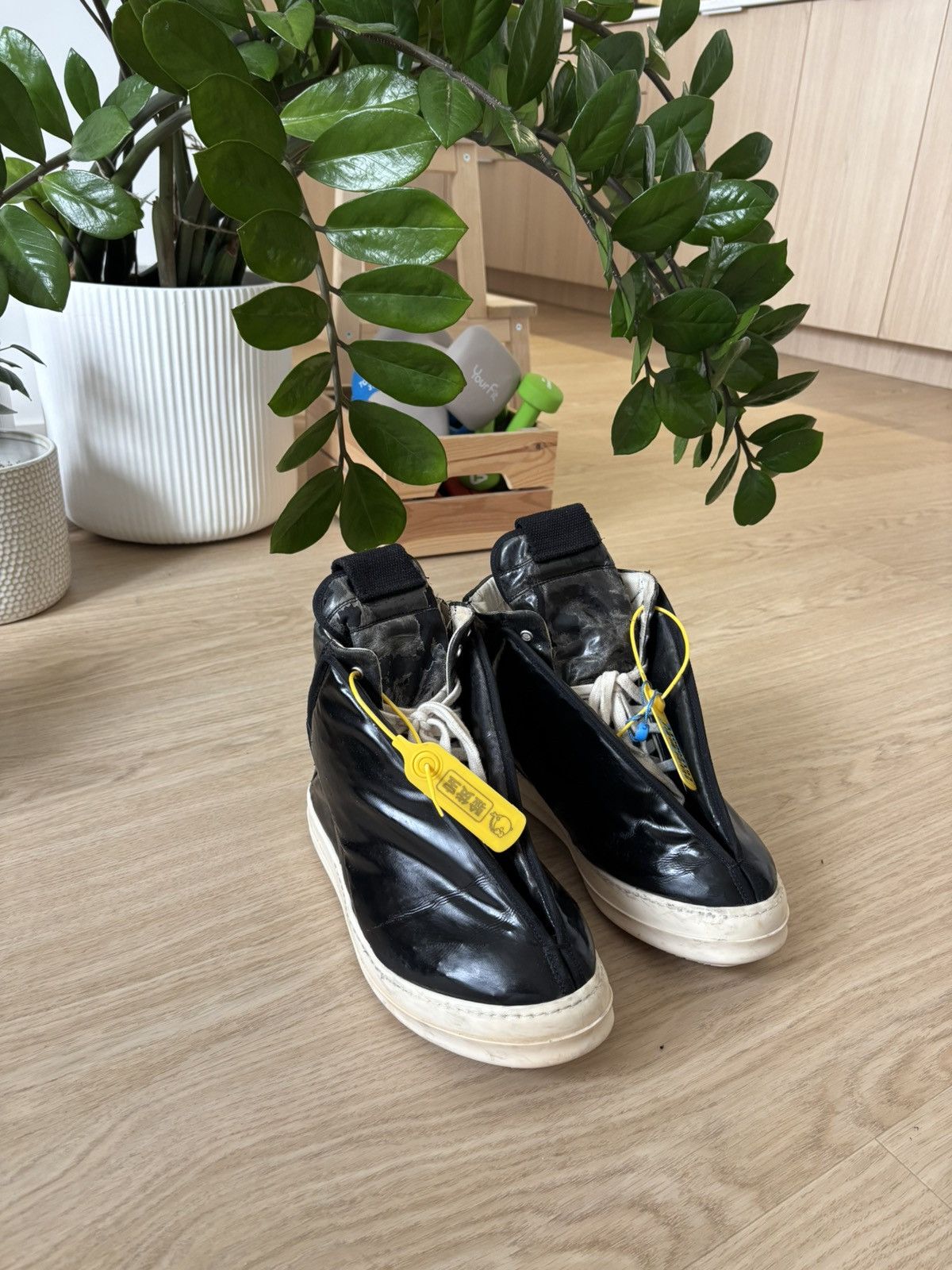 Rick Owens Drkshdw Rick Owens Drkshdw Hoof Dunk Size US 8.5 / EU 41-42 - 3 Thumbnail