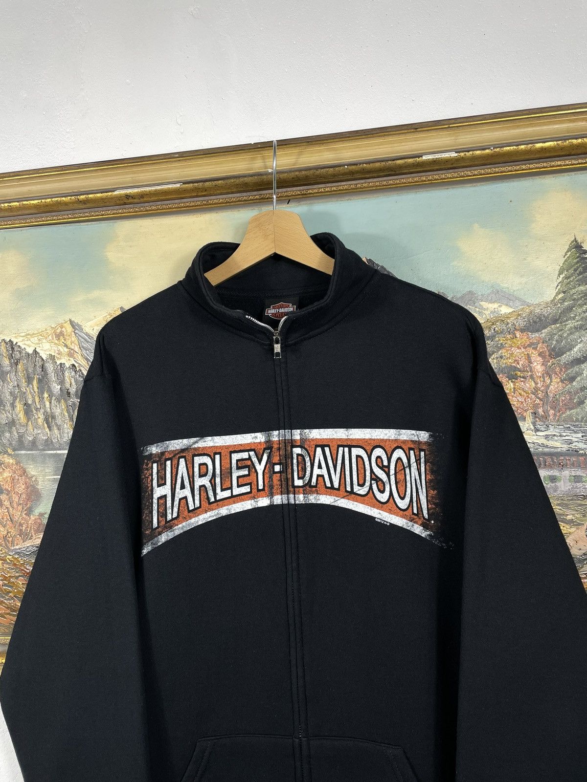Harley Davidson × Vintage Harley Davidson Retro 00s Crewneck Motor Race Racing Gremany Size US M / EU 48-50 / 2 - 5 Thumbnail