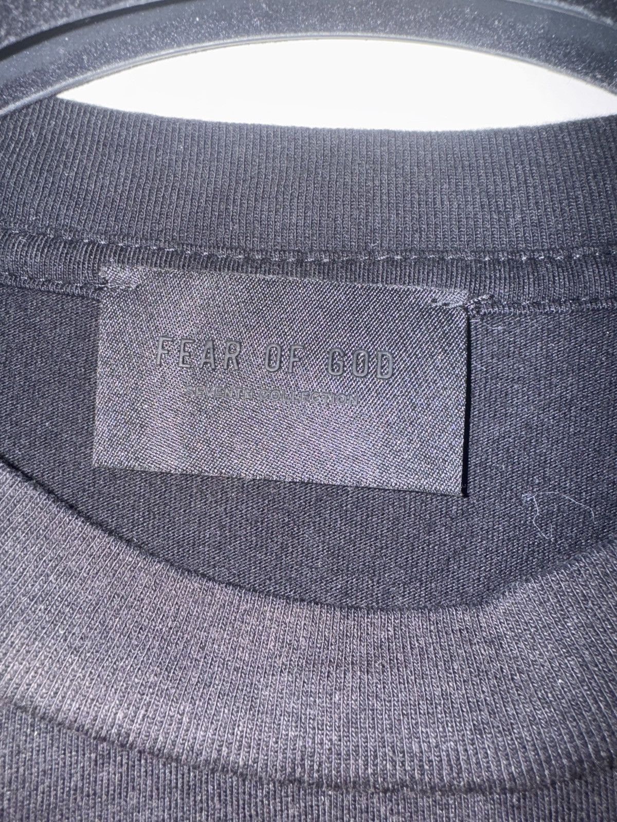 Fear of God Fear of god 7th collection wash tee Size US S / EU 44-46 / 1 - 5 Thumbnail