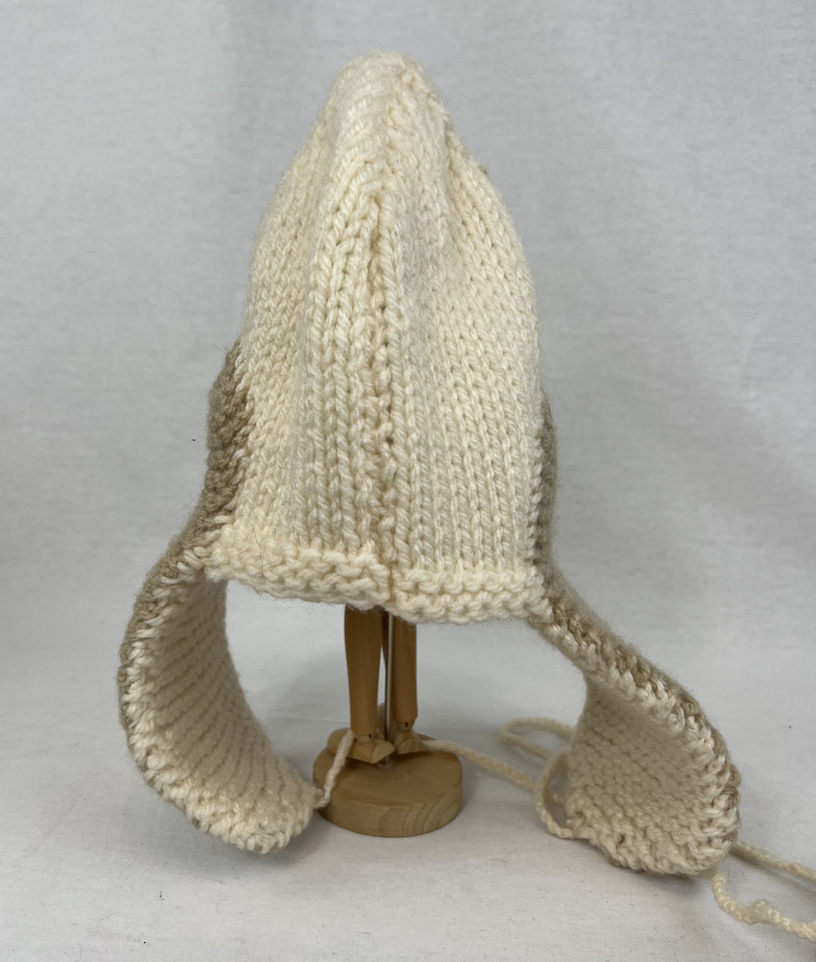 Vintage Gorpcore Knitted Hat Ski Snowboarding Style Floppy Ears Size ONE SIZE - 11 Thumbnail