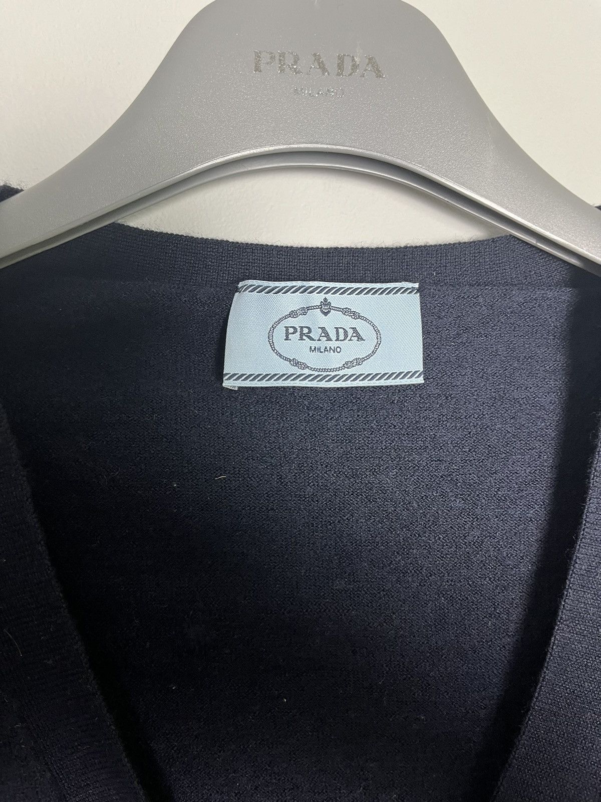 Prada Prada cardigan wool Size US M / EU 48-50 / 2 - 2 Thumbnail