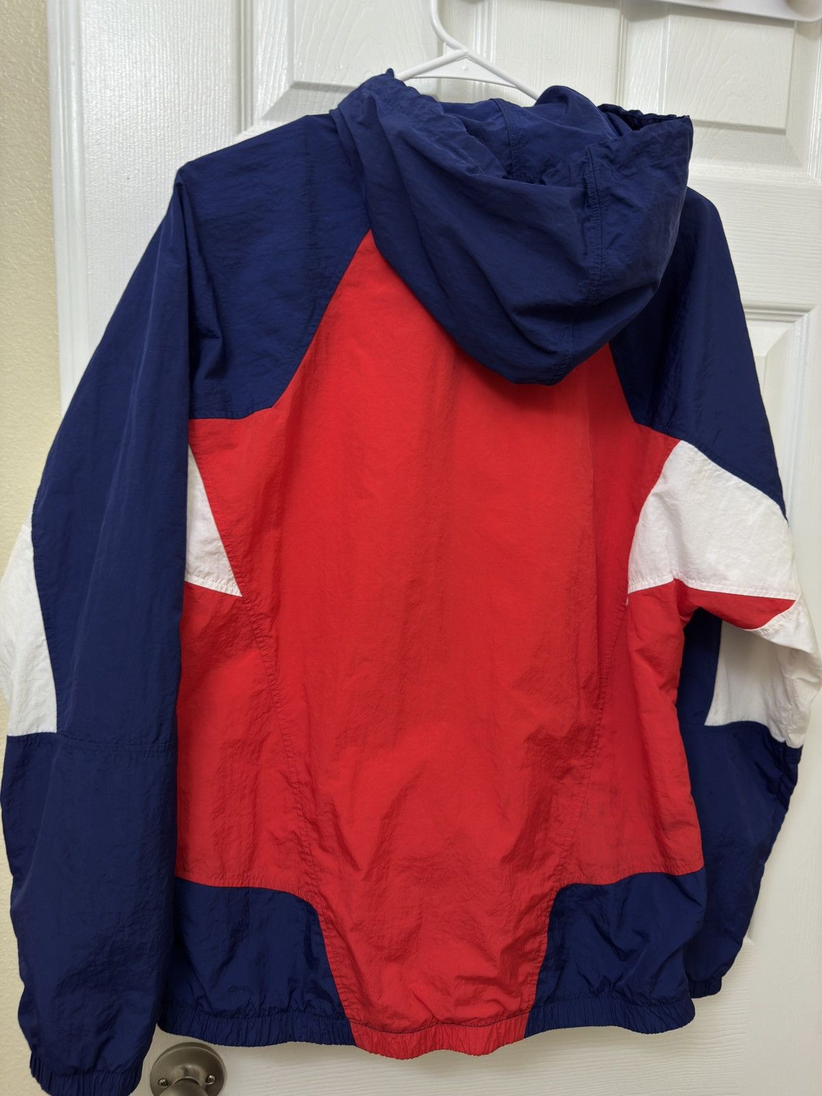 Nike Nike windbreaker with hood red blue white Size US S / EU 44-46 / 1 - 2 Thumbnail