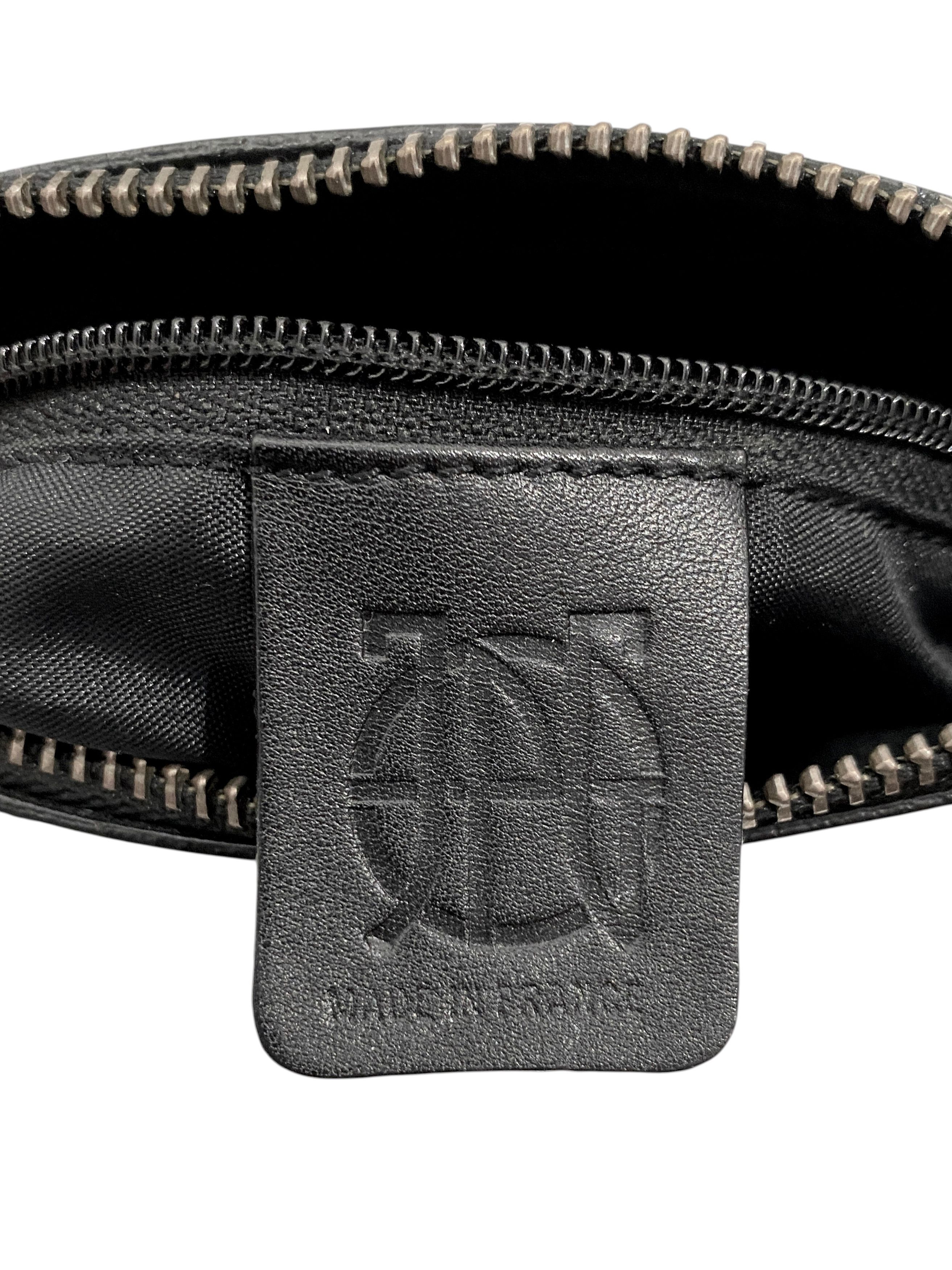 Jean Paul Gaultier Jean Paul Gaultier Logo Leather Black Small Handbag Baby Bag Size ONE SIZE - 9 Thumbnail
