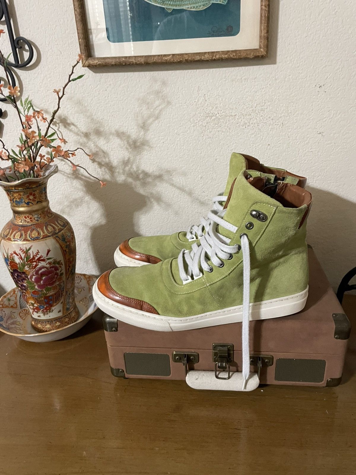 Other Suede zippered Fashion sneakers Size US 11 / EU 44 - 1 Thumbnail