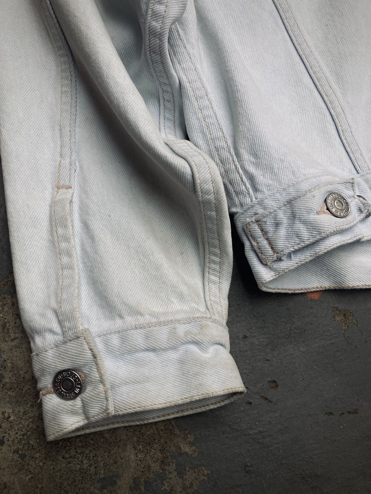 Levi's Vintage Clothing Vintage 93’ Levis Denim Trucker Jacket Size M / US 6-8 / IT 42-44 - 11 Thumbnail