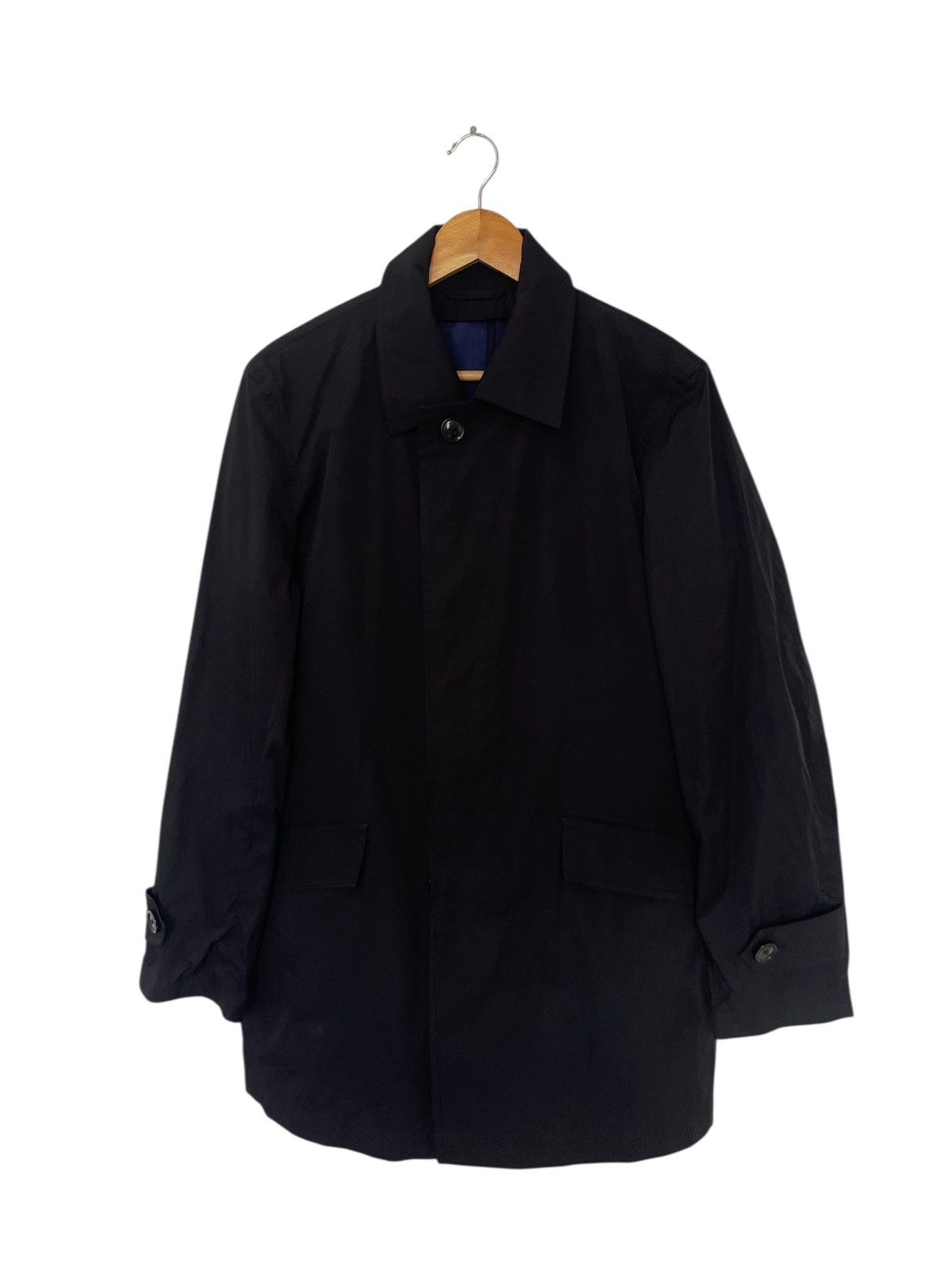 Hiroko Koshino Homme VINTAGE HIROKO KOSHINO HOMME LONG COAT BUTTON UP Size US L / EU 52-54 / 3 - 1 Thumbnail