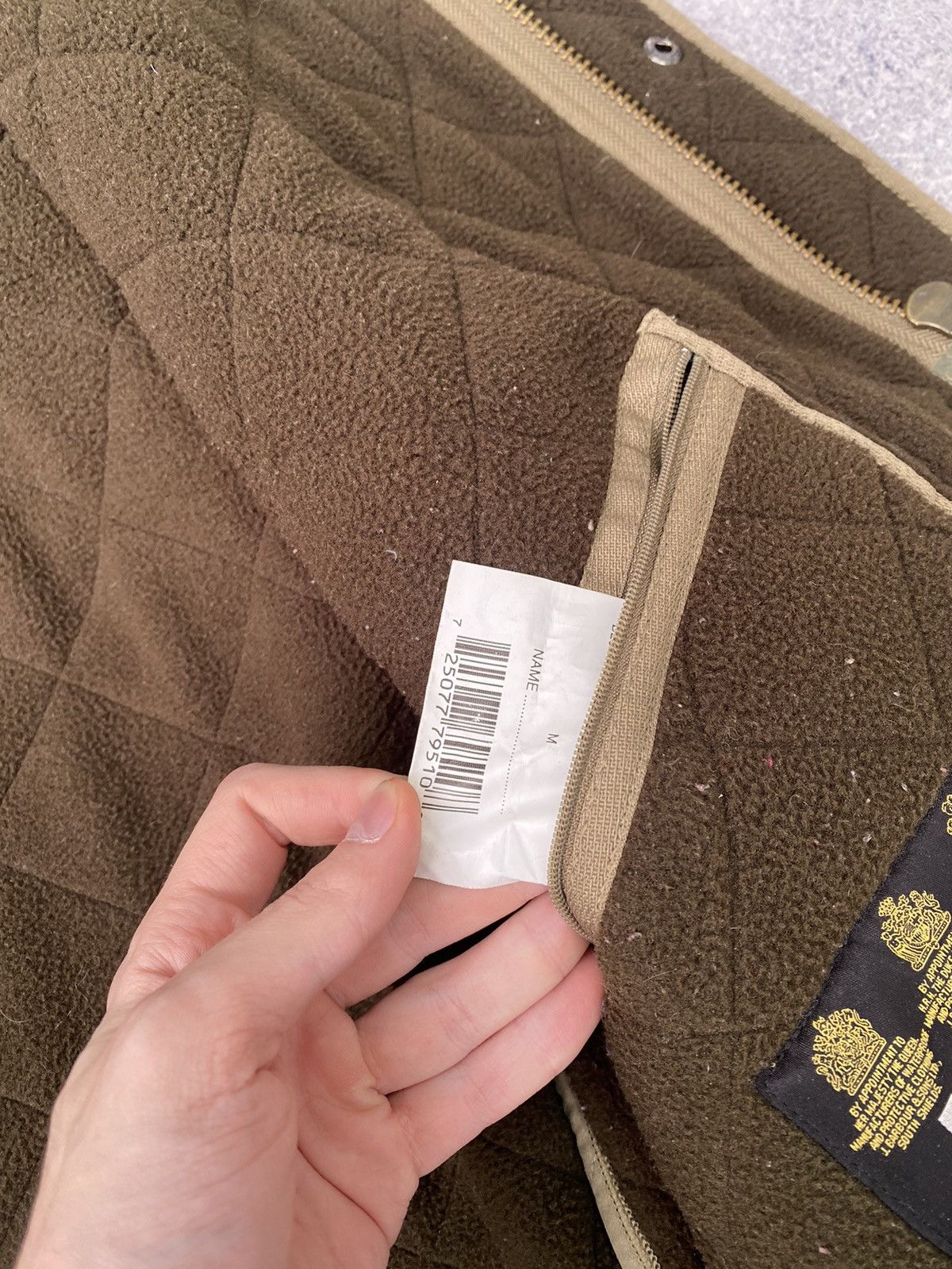 Barbour × Vintage Vintage Barbour Microfibre Polarquilt T Long Quilted Jacket Size US M / EU 48-50 / 2 - 12 Thumbnail